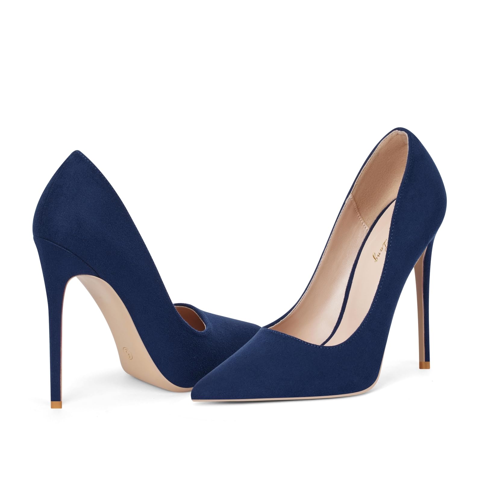 Elisabet Tang Women's High Heel Pumps - 4.7 Inch/12cm Pointed Toe Stiletto Party Shoes for Women | Perfect for Weddings, Night Out & Special Occasions