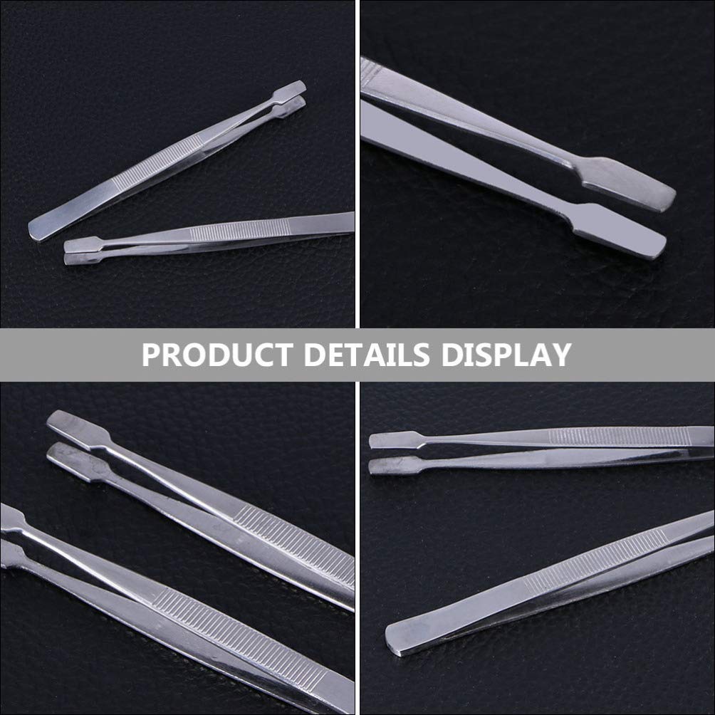 3pcs Stainless Steel Eyelash Stamp Set - Philately Collector Tools for Stamp Enthusiasts | Perfect for Scrapbooking, Card Making & DIY Crafts