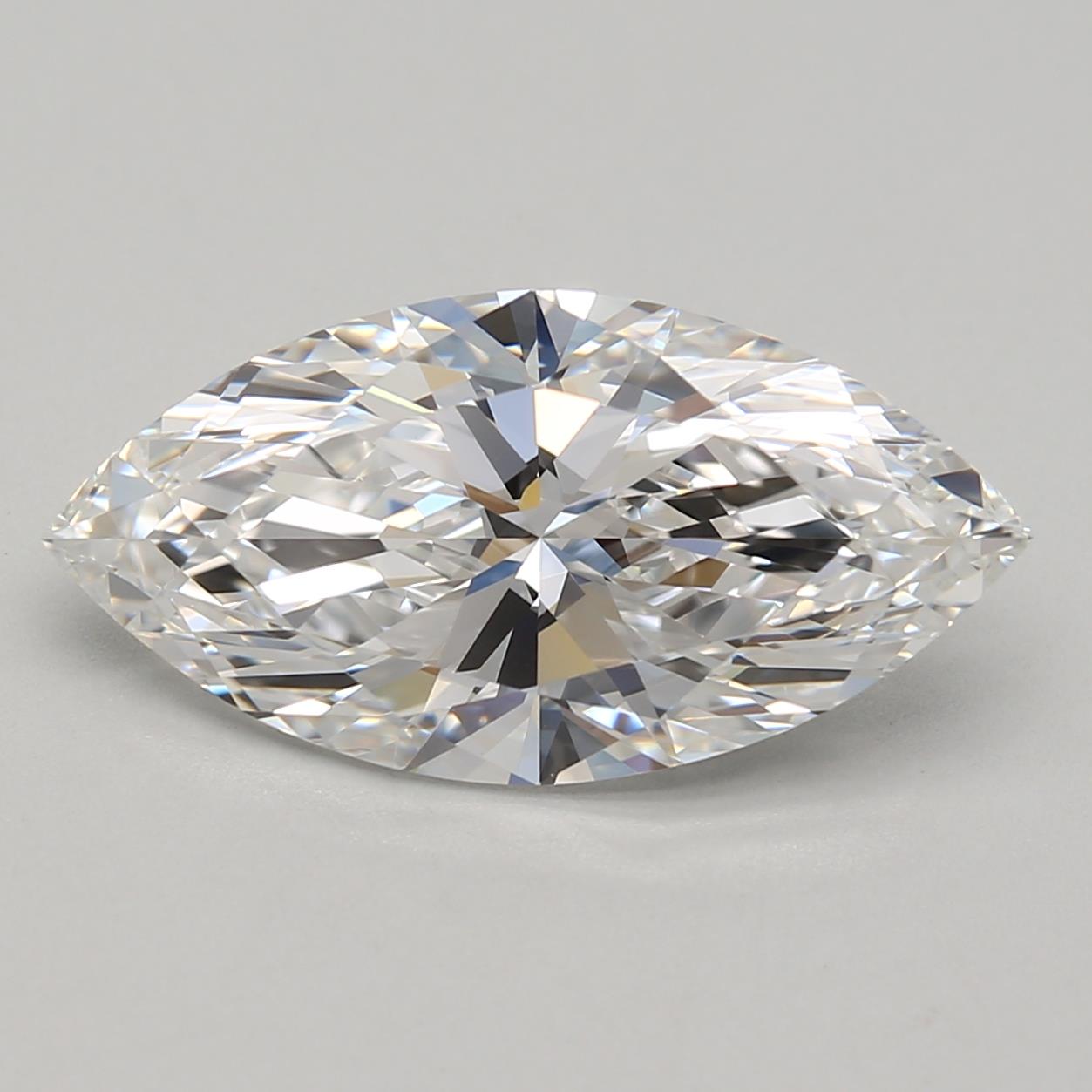 3.51 Carat Marquise Lab Grown Diamond - VVS1 Clarity, D Color, Certified | Perfect for Engagement Rings & Anniversary Gifts