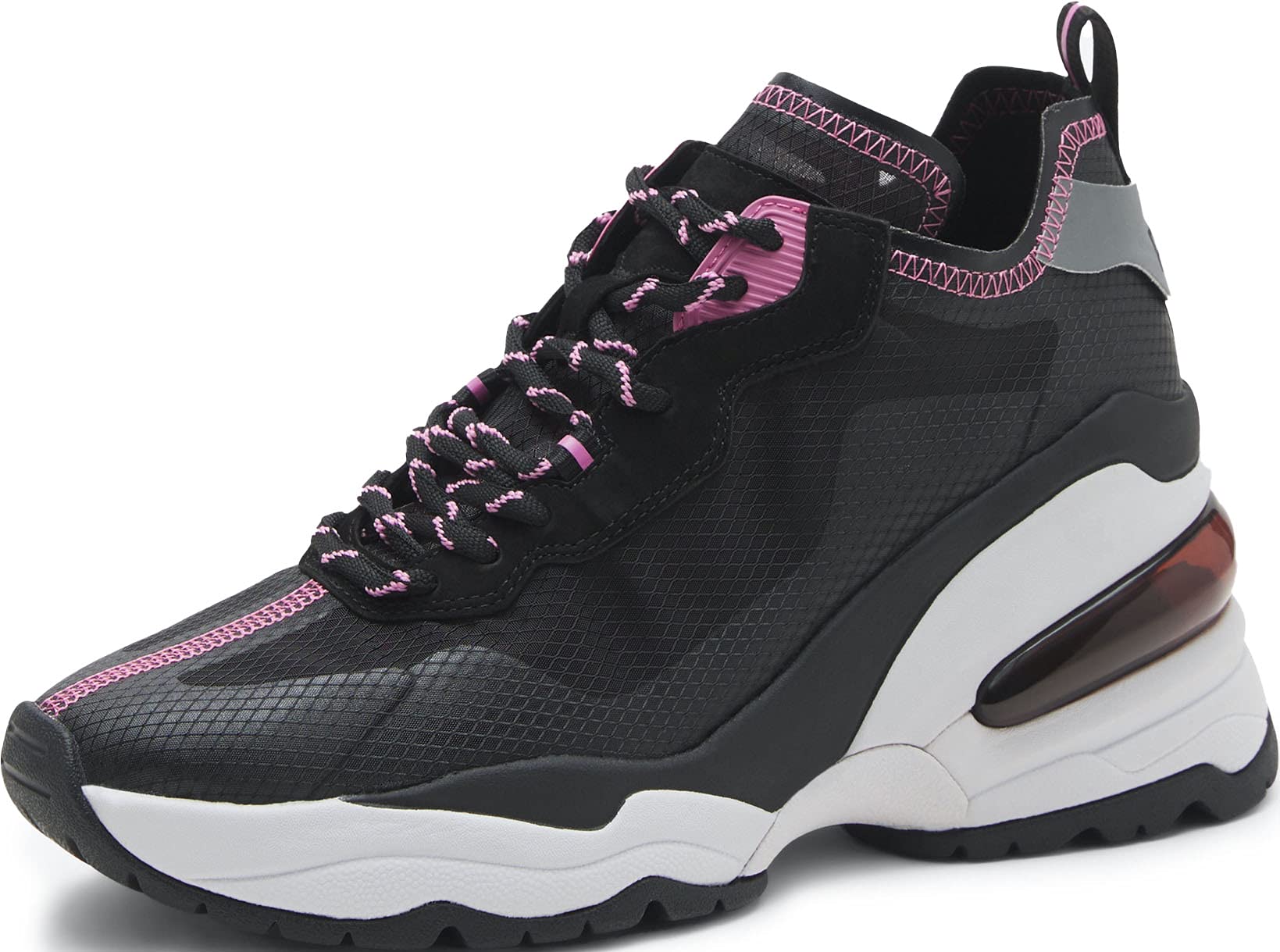 ASH Women's Delight High Platform Sneakers - Comfortable Casual Walking Shoes for Travel, Sports & Everyday Wear | Fashionable Sneakers for Women, Girls | Perfect for Gym, Running, Shopping & Outdoor Activities