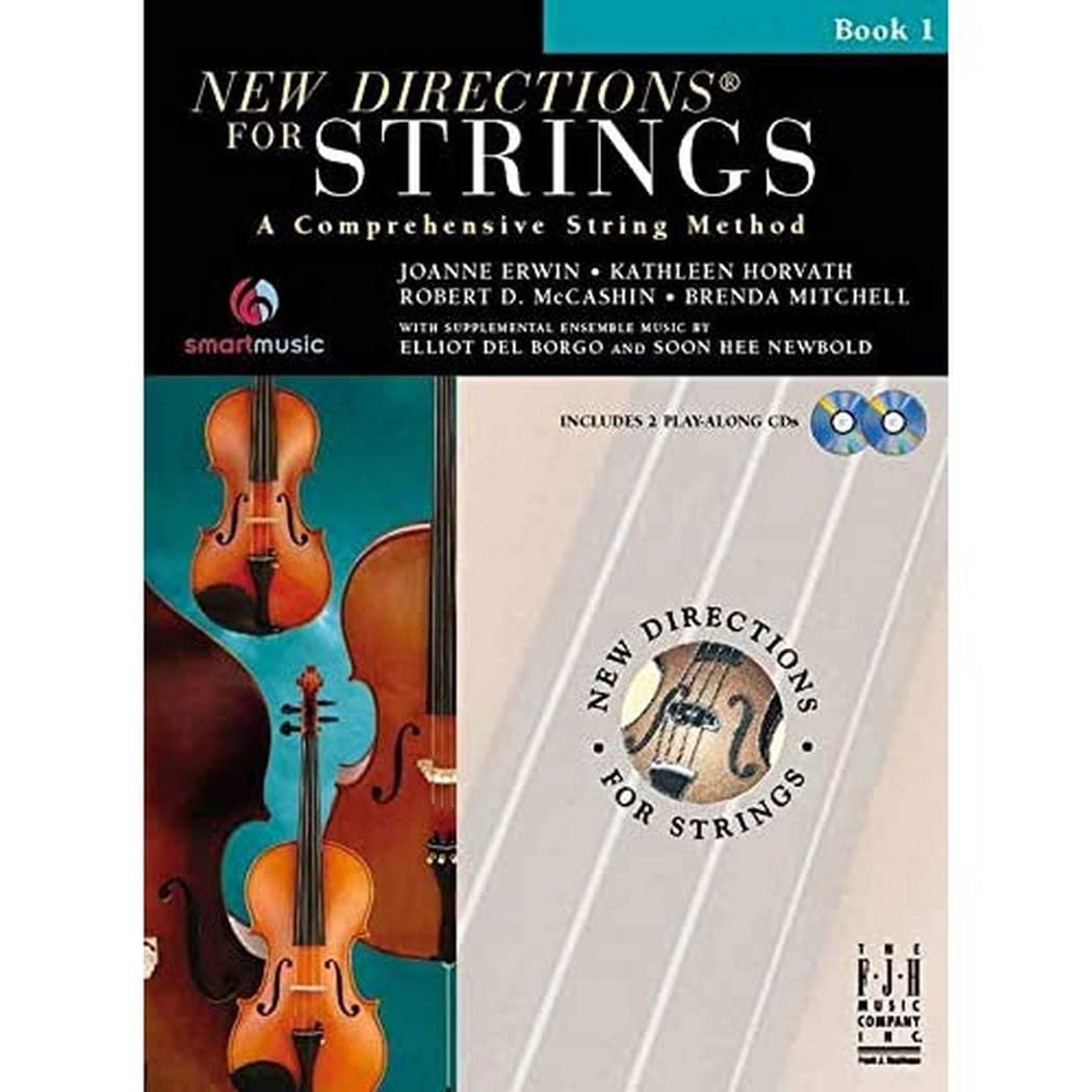 New Directions(R) For Strings - Double Bass D Position Book 1 | Beginner Bass Method Book for Students & Teachers | Perfect for Music Lessons & Orchestra Practice