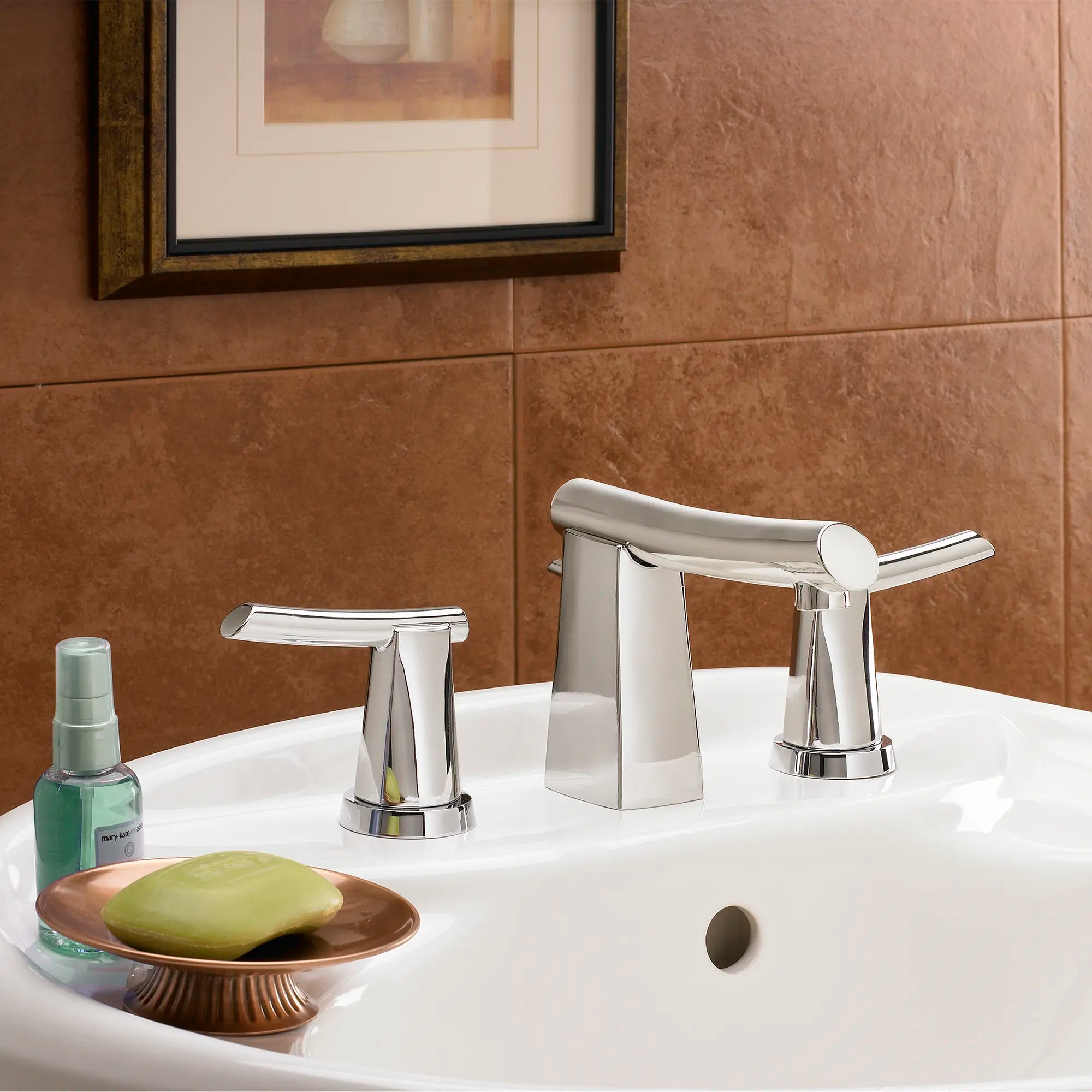 8 Inch Widespread Pull Out Bathroom Faucet with Green Tea Finish - Modern Matte Black Brass Sink Faucet for Bathroom Vanity, Kitchen & Utility Sink - Easy Installation & Water Saving Design