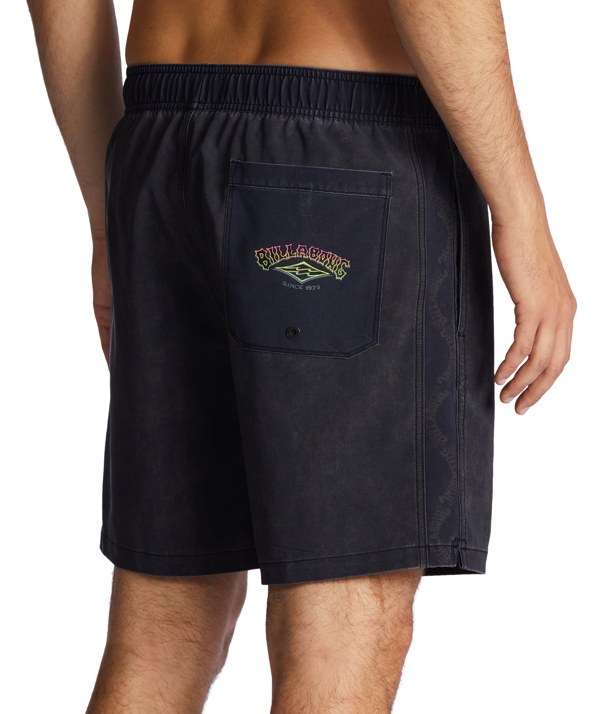 Men's Billabong Riot Layback Swim Trunks - Quick-Dry Beach Shorts for Surfing, Swimming & Summer Vacations