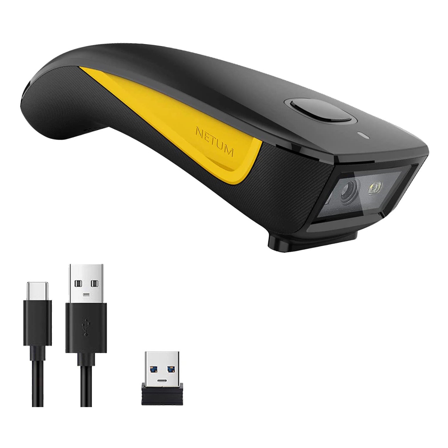 C750 2D Wireless Barcode Scanner - Fast & Accurate QR Code Reader for Retail, Warehouse & Inventory Management | USB & Bluetooth Connectivity
