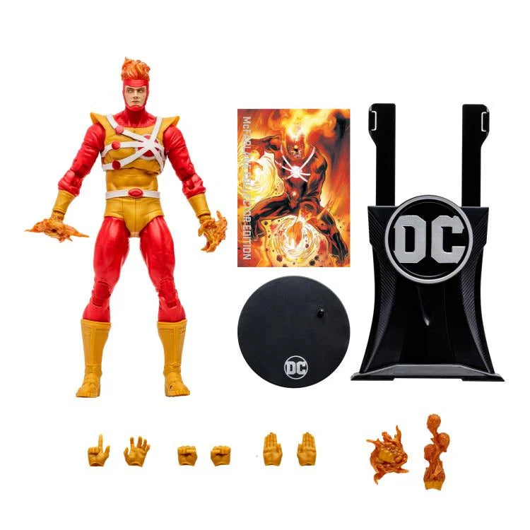 Crisis on Infinite Earths: DC Multiverse Collector Edition Firestorm Action Figure – Perfect for Display, Collecting, and Comic Book Scenes