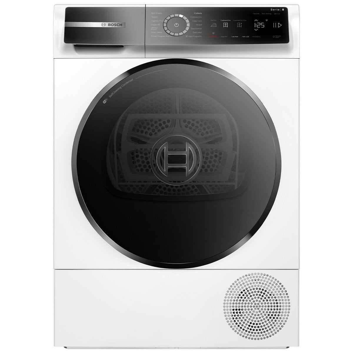 Bosch Series 8 8kg Heat Pump Dryer WQB235B8AU - Energy Efficient Laundry Solution for Home & Apartment Use