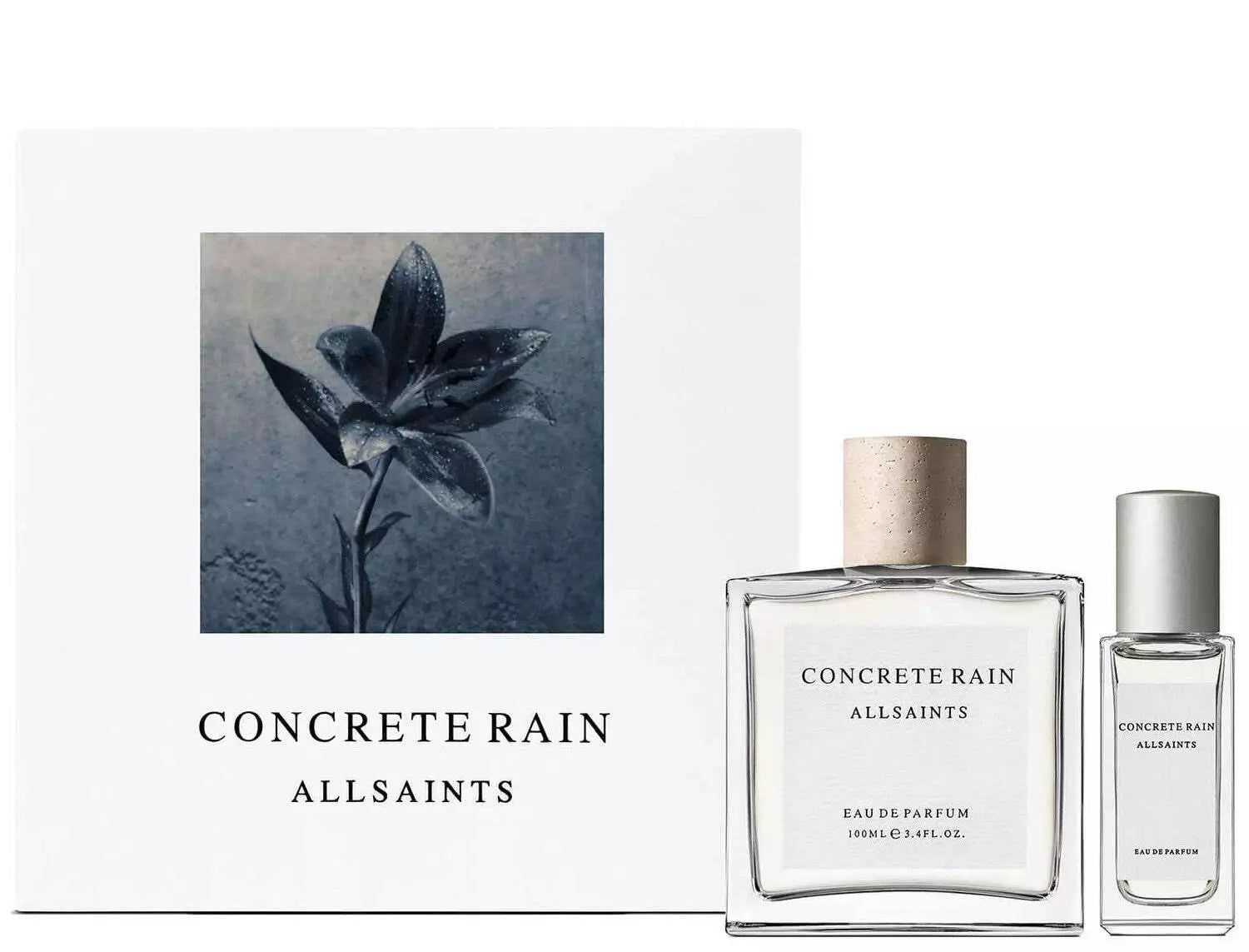 Concrete Rain 2-Piece Eau de Parfum Gift Set for Men & Women - Perfect for Holidays, Anniversaries and Romantic Gifts
