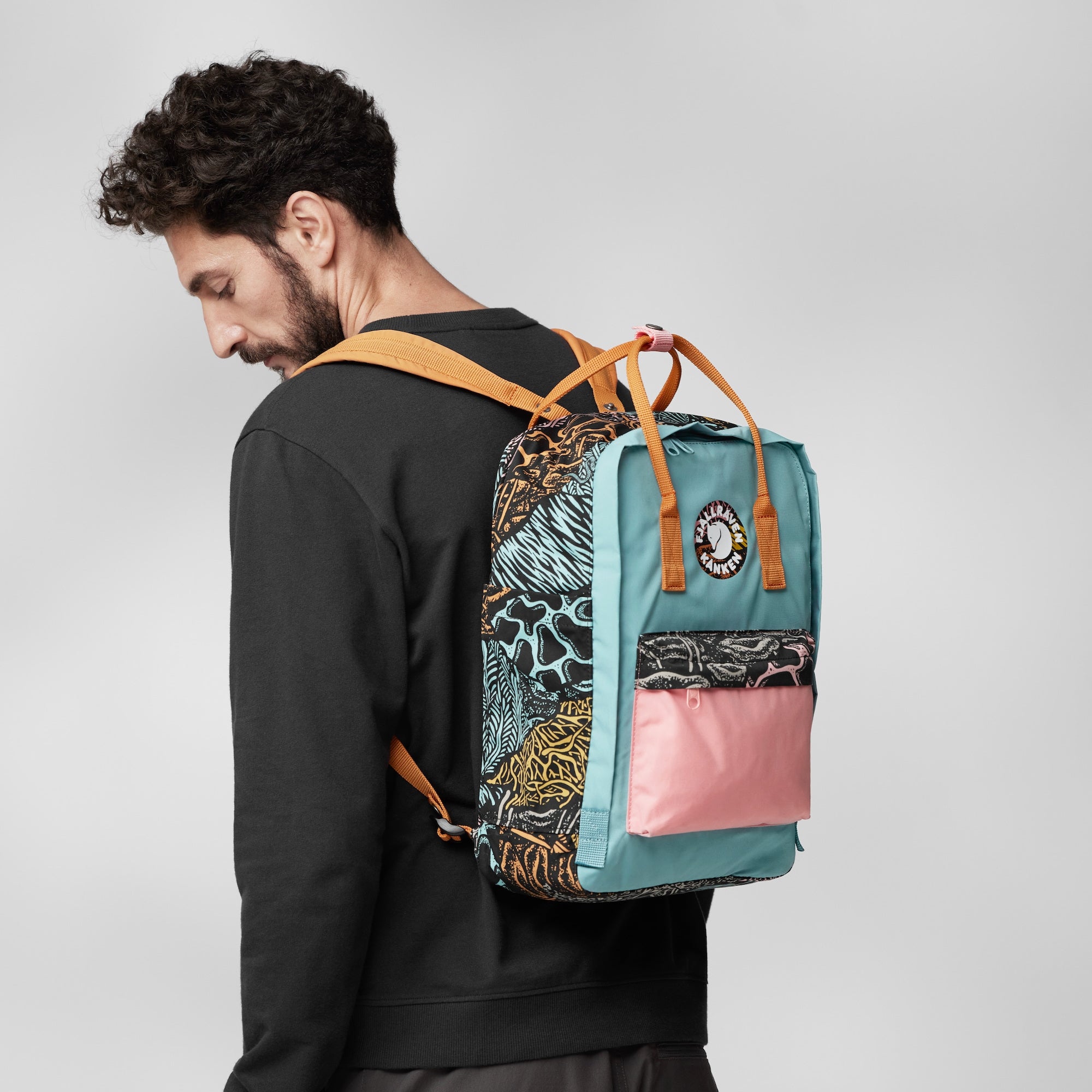 Fjallraven Kanken Art Plus Backpack - Darkwoods | Waterproof Laptop Backpack for School, Travel & Hiking | Durable Outdoor Daypack for Men & Women