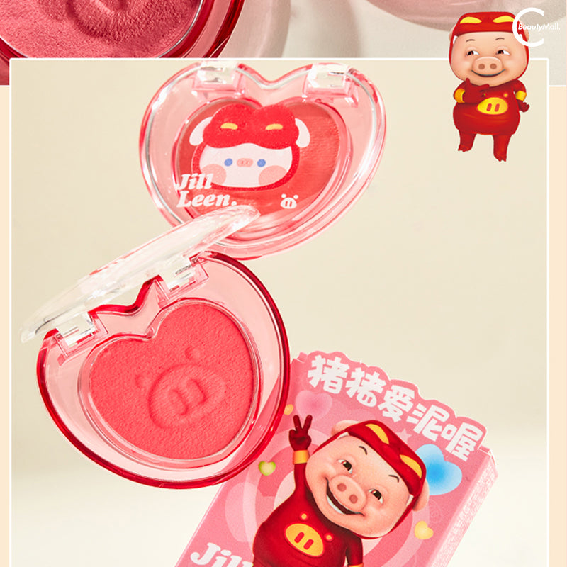 JILL LEEN X GG BOND Heart-Shaped Cream Blush - Long Lasting Natural Cheek Color Makeup for Women | Perfect for Daily Wear, Date Night & Special Occasions