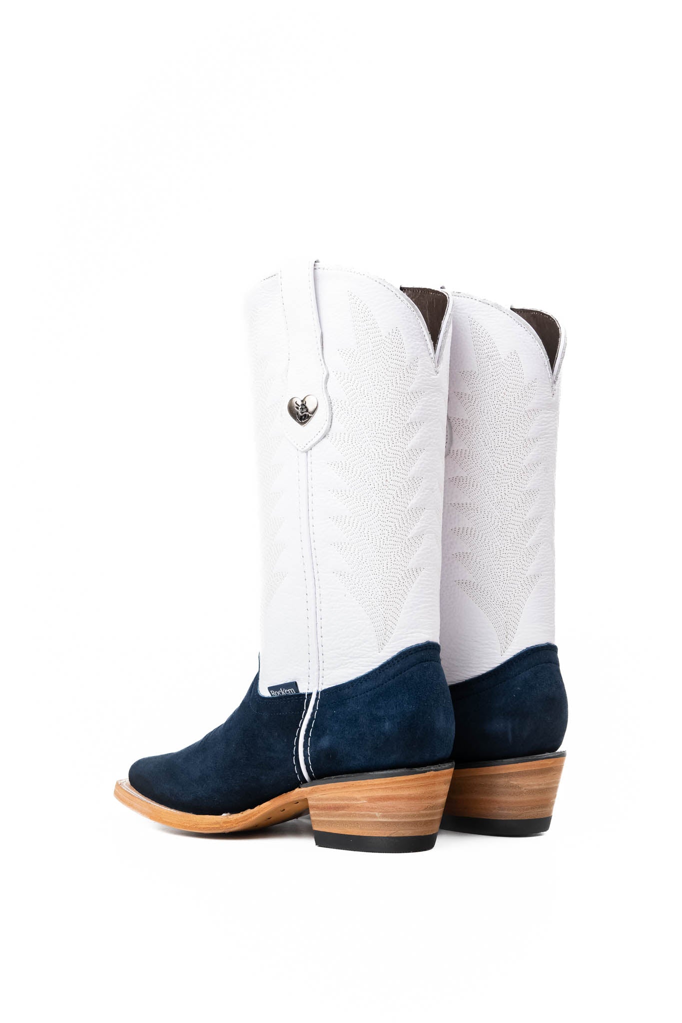 Sierra Roughout Frontier Toe Cowgirl Boots - Western Style Leather Boots for Women - Comfortable & Durable for Riding, Country Dancing & Outdoor Activities