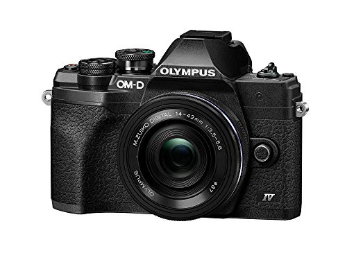 Olympus OM-D E-M10 Mark IV Mirrorless Digital Camera with 4K Video & 5-Axis Stabilization - Perfect for Travel, Vlogging & Street Photography