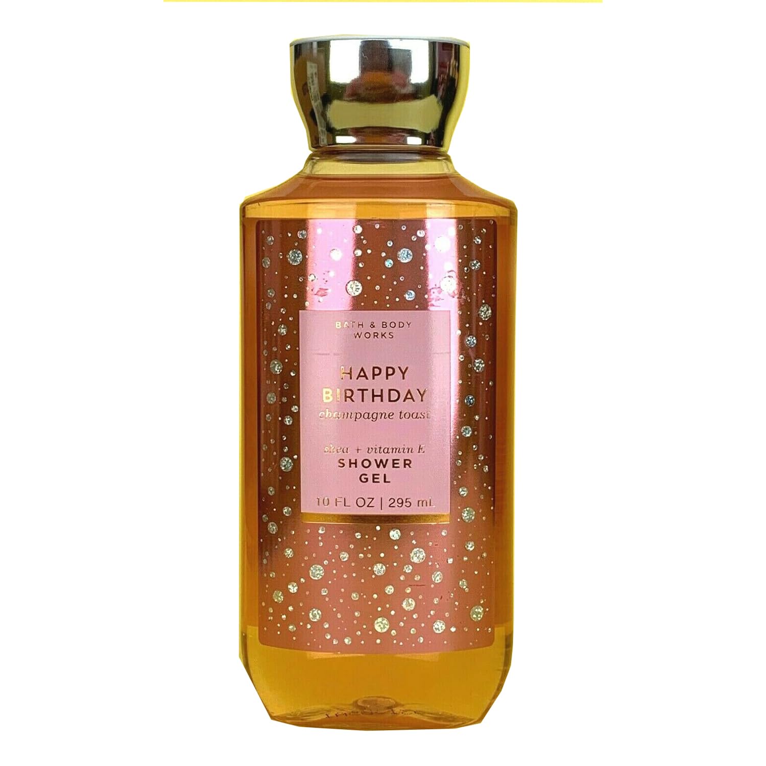 White Barn Happy Birthday Champagne Toast Shower Gel - 10 fl oz | Luxurious Bath & Body Wash for Birthday Celebrations & Gifts