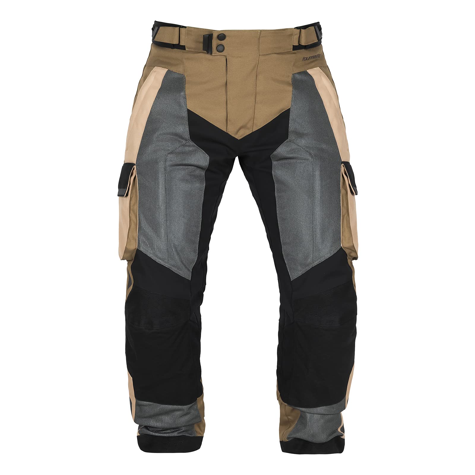 Tourmaster Men's Ridgecrest Motorcycle Pants - Durable Riding Pants for Men with CE Armor & Ventilation - Perfect for Adventure Touring & Long-Distance Motorcycle Trips