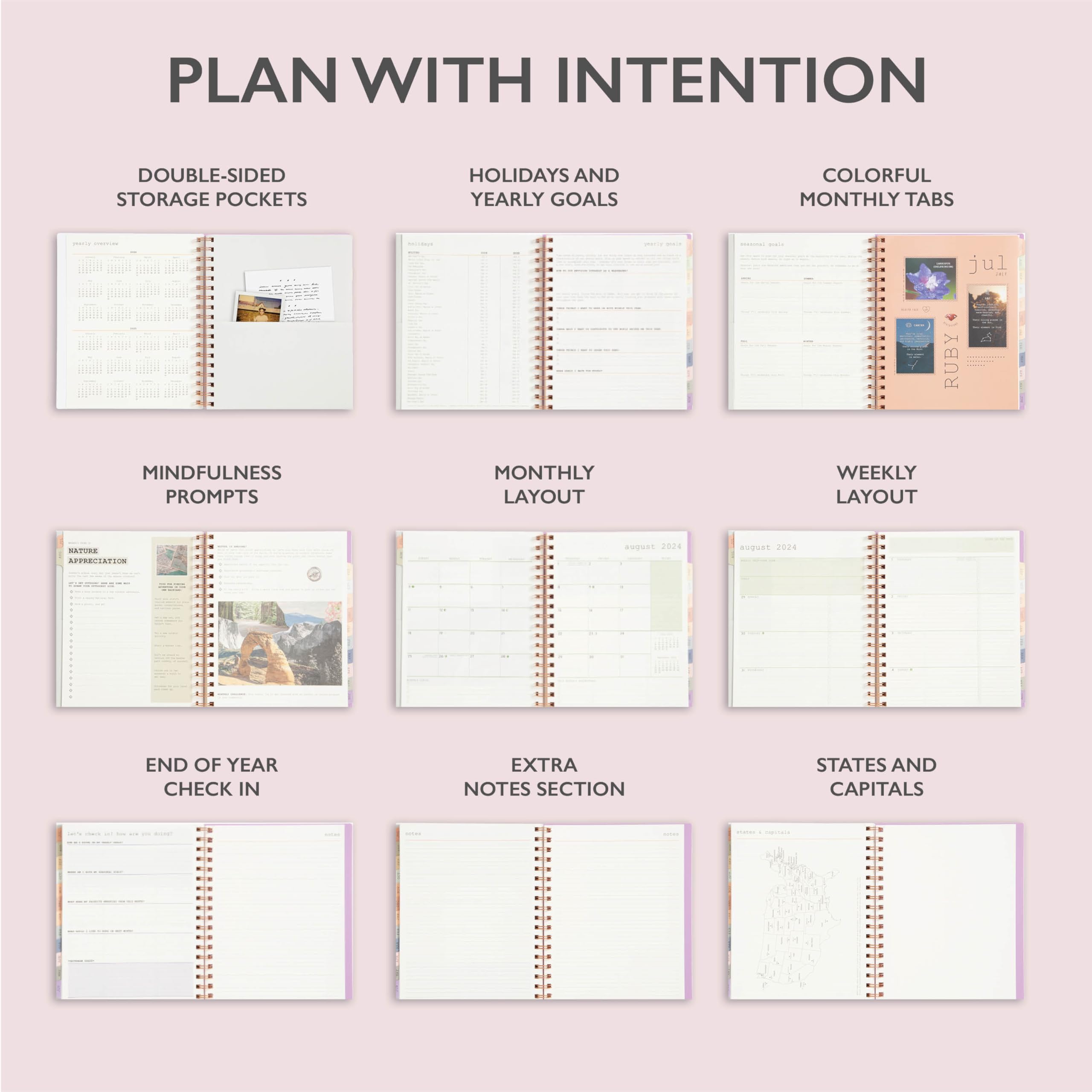WAAV 2024-2025 Academic Planner - Weekly & Monthly Student Organizer, 7