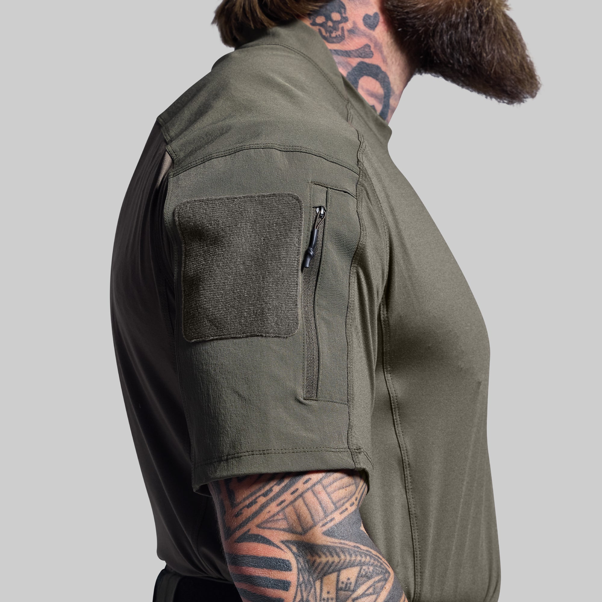 Ranger Green Op Top - Tactical Outdoor Shirt for Hiking, Camping & Airsoft | Durable & Comfortable Military Style Apparel
