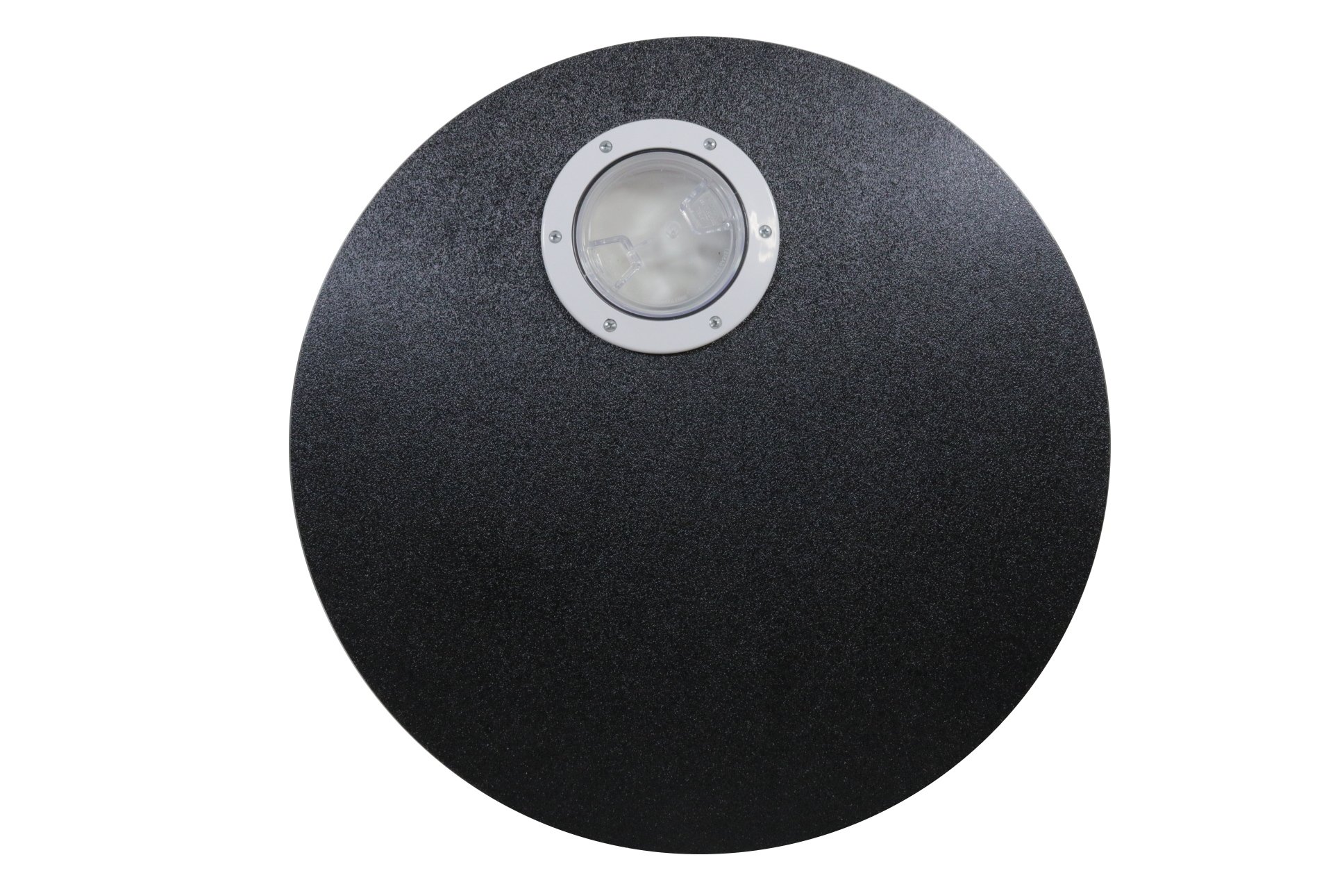 ABS Sump Cover with Pre-Installed Inspection Port - 23.5 Inch Waterproof Basement Access Cover for Sewage Pumps & Drainage Systems - Ideal for Home, Commercial & Industrial Use
