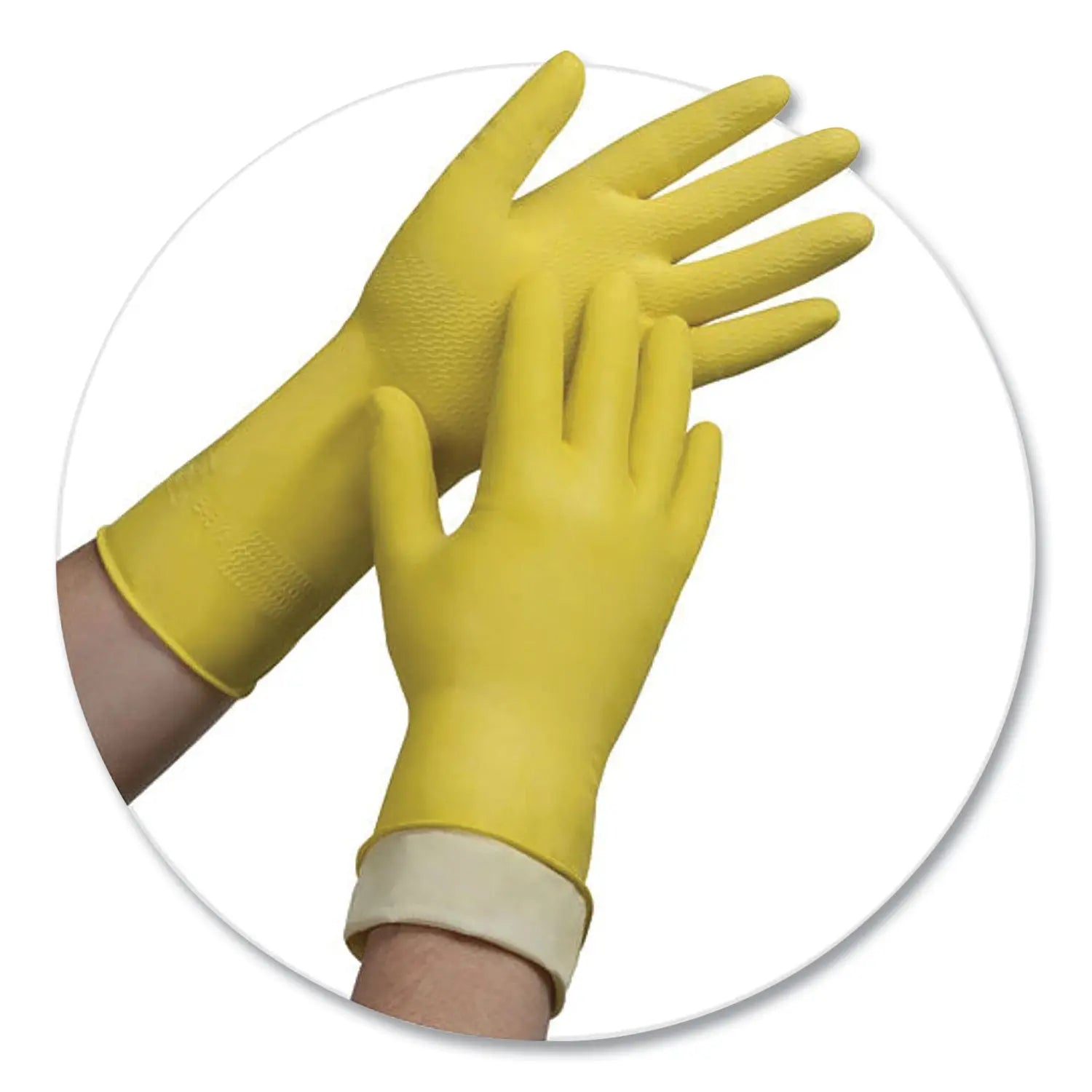 AMBITEX® PRO L6500 Series Flock Lined Latex Gloves - 12