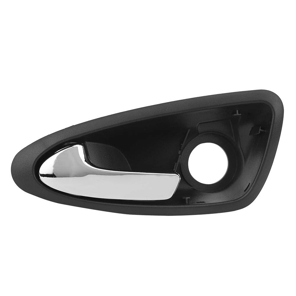 KIMISS ABS Car Front Left Interior Door Handle Replacement for Seat 2009-2017 Models (6J1837113A) - Black | Easy Installation & Durable Upgrade | Perfect for Daily Commuting & Road Trips
