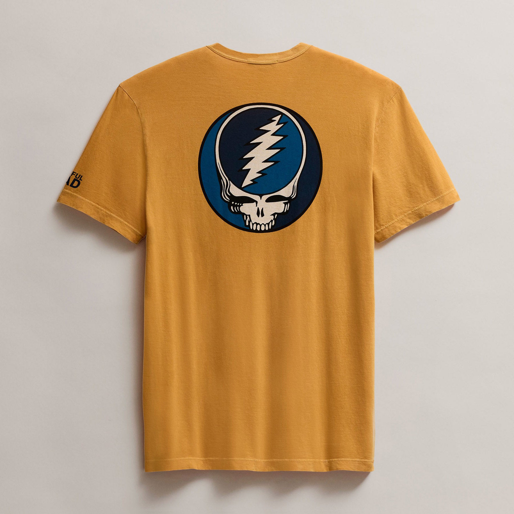 Grateful Dead Men's Short Sleeve T-Shirt - Comet Pigment & Navy Blue | Casual Wear, Concerts & Vintage Style