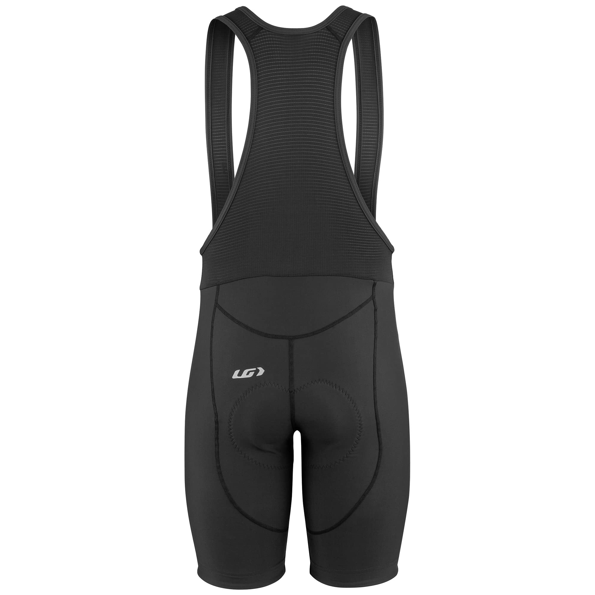 Louis Garneau Men’s Fit Sensor 3 Cycling Bib Shorts with Padded Chamois - Compression, Breathable Road Bike Shorts for Cycling, Training & Endurance Rides