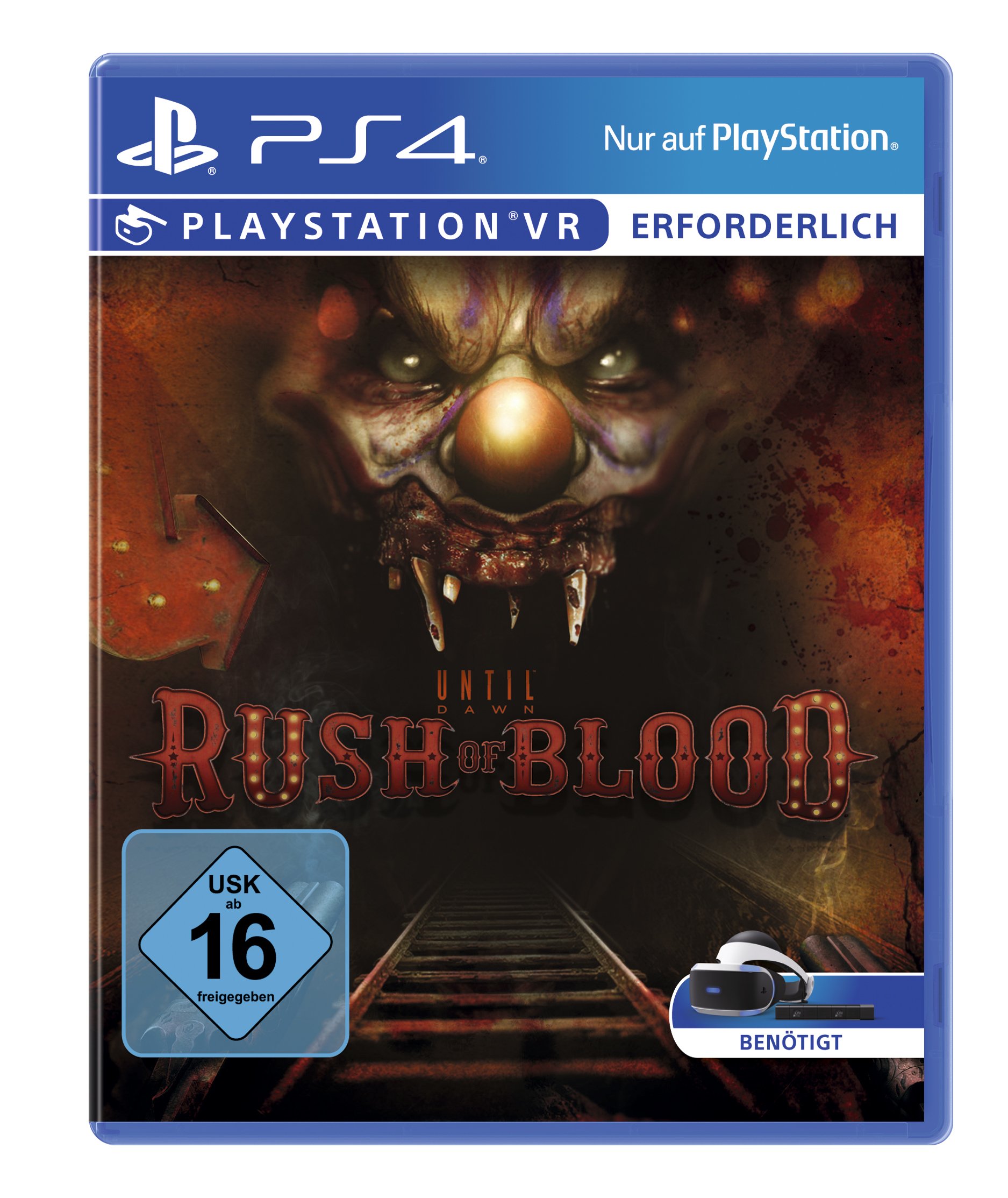 Until Dawn: Rush of Blood - PS4 Horror VR Game | Survival Shooter Experience | Perfect for Halloween & Thrill Seekers