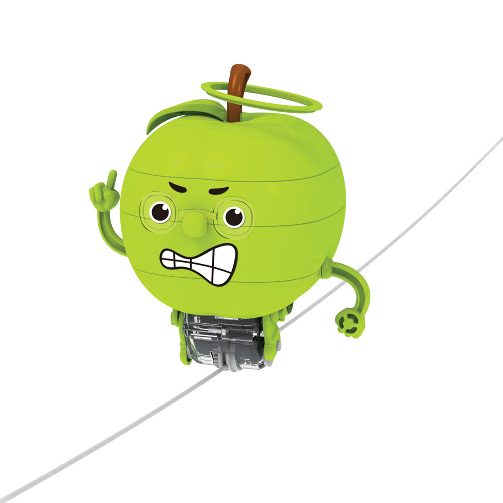 Newton's Apple: Tightrope Walking Gyrobot - STEM Educational Toy for Kids, Science Experiment Kit for Balancing & Physics Learning - Perfect for Classroom, Homeschool & Science Fair Projects