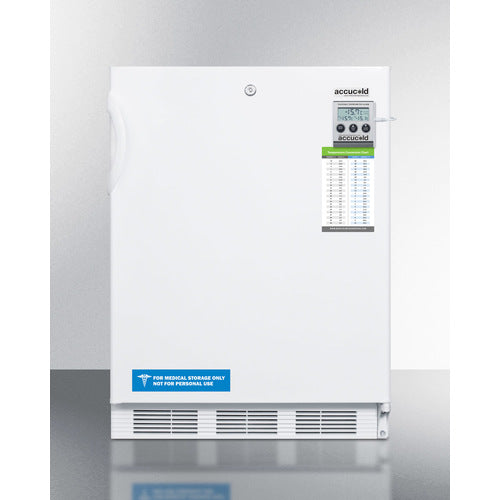 Accucold 24-Inch Wide ADA Compliant All Freezer - Energy Efficient Medical & Laboratory Refrigerator for Hospitals, Clinics & Pharmacies | Perfect for Vaccine Storage & Blood Bank Applications