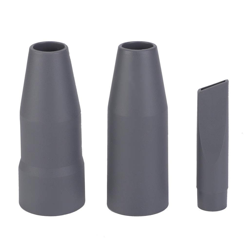 Jiawu Grey Vacuum Attachments - 9pcs ABS Vacuum Cleaner Brush Nozzle Kit for Home Cleaning, Replacement Parts for Dust Removal in Corners | Perfect for Hard Floors, Carpets, Furniture & Tight Spaces