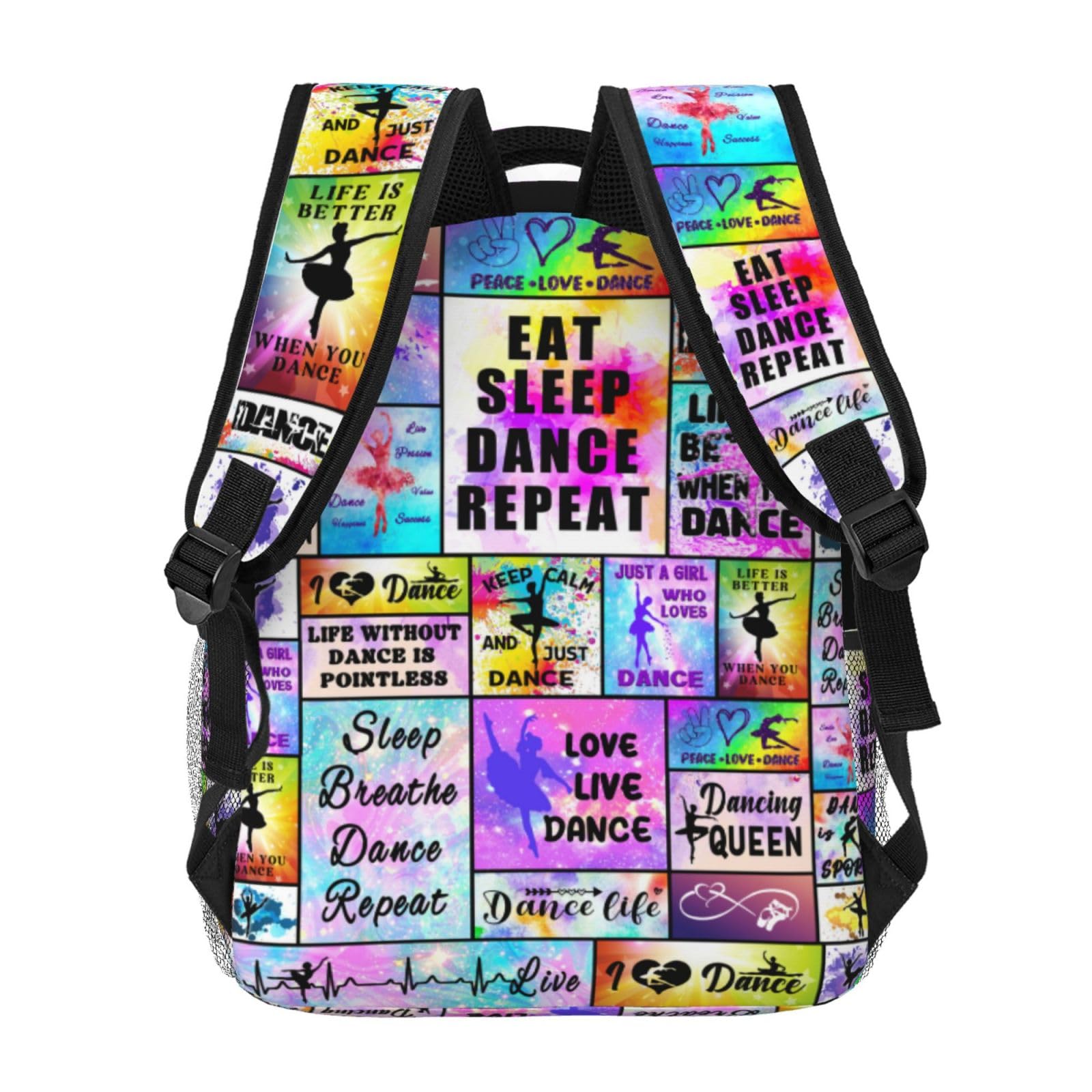 **16 Inch Dance Backpack for Ballet School - Lightweight Travel & Sport Daypack for Kids, Girls, Boys, Women & Men - Perfect for Dance Classes, Gym & Travel Gifts**