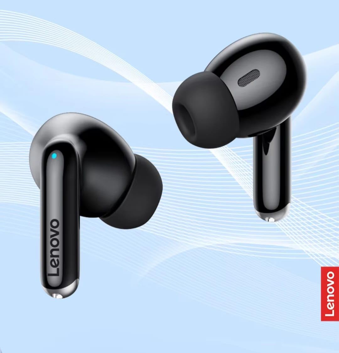 XT88 Wireless Bluetooth Headphones 5.3 with Active Noise Cancelling, Touch Control & 40H Playtime - HD Stereo Sound, Deep Bass for Workout, Travel & Gaming (Black)