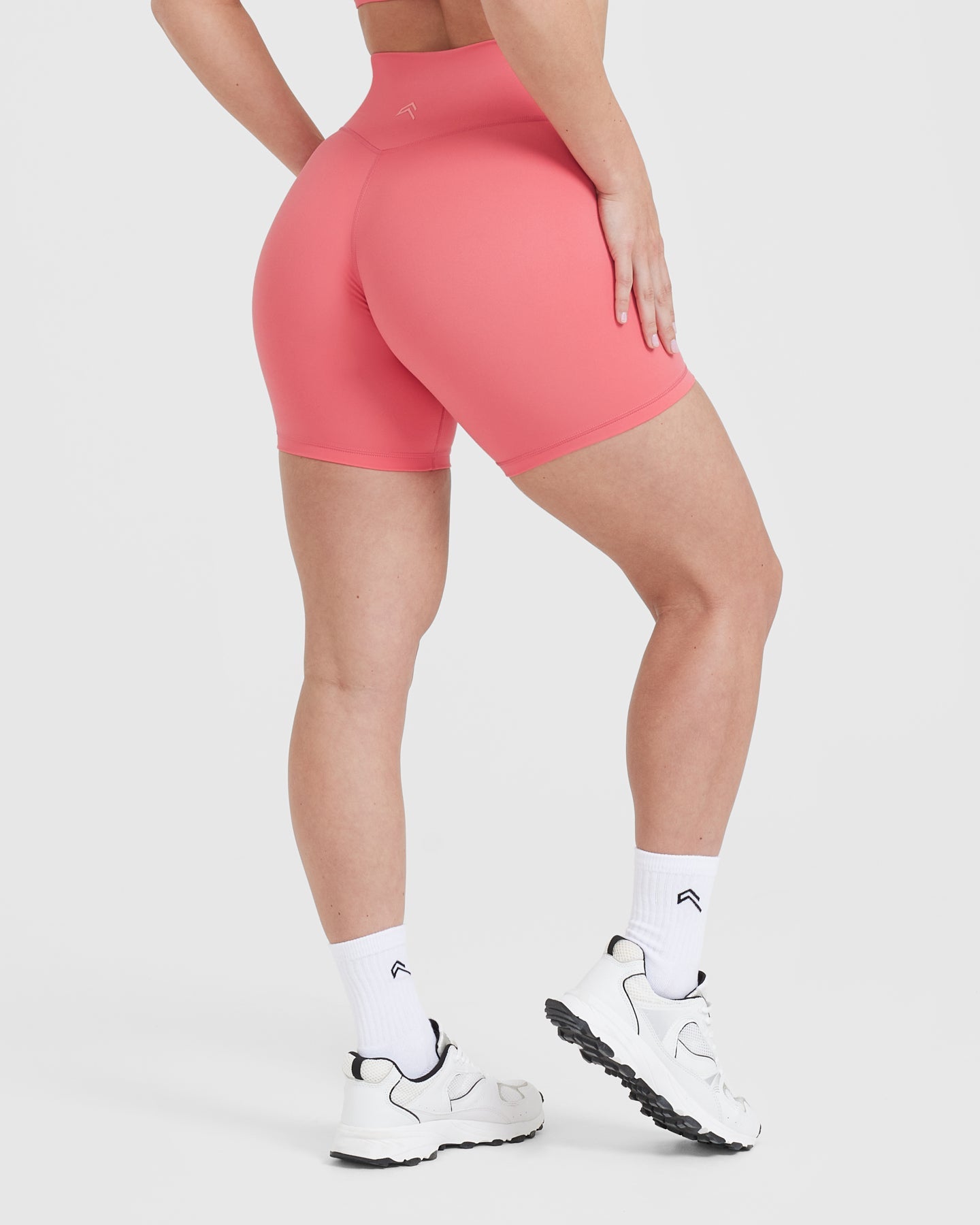 Timeless High Waisted Denim Shorts for Women - 6 Inch Inseam | Amplify Pink | Perfect for Summer Outfits, Beach Vacations & Casual Wear