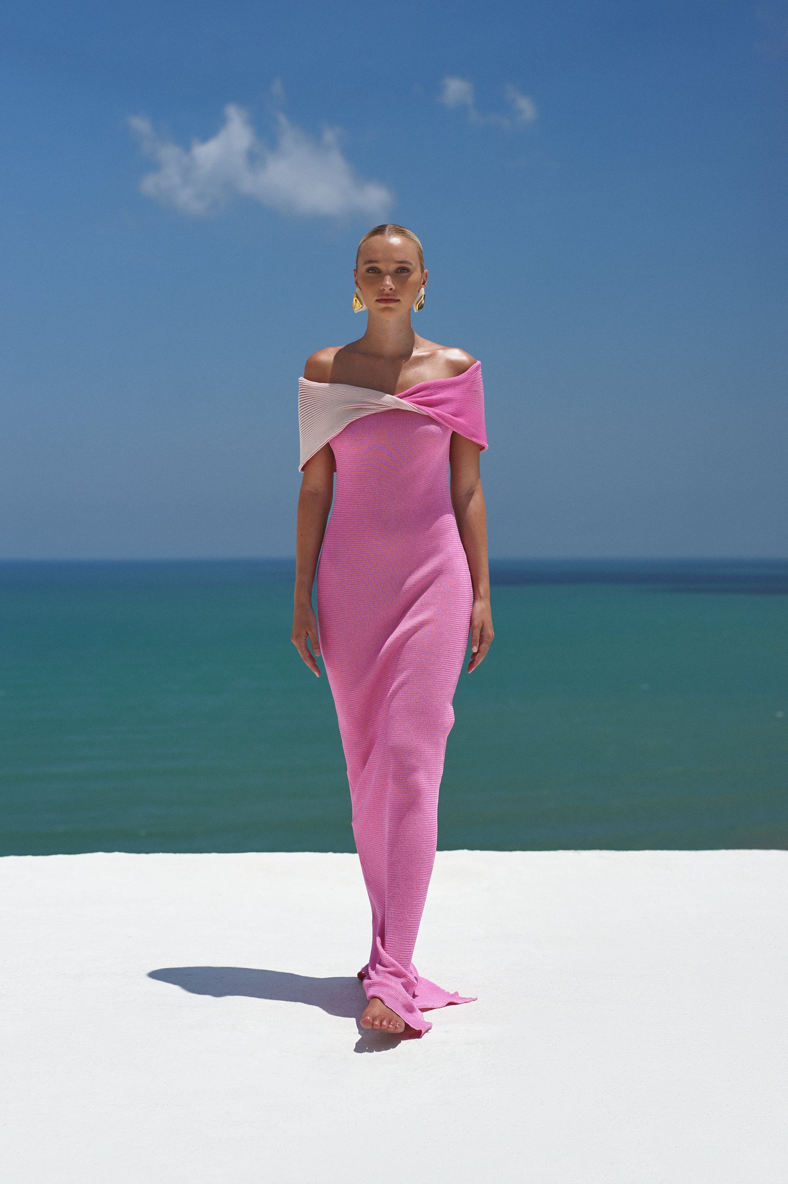Candy Maxi Dress for Women - Flowy Summer Long Dress with Pockets, Perfect for Beach, Vacation & Casual Outings