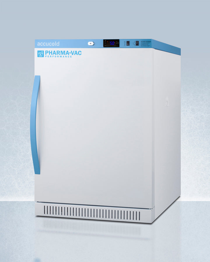 Accucold 6 Cubic Foot ADA Compliant Medical Vaccine Refrigerator with Removable Shelves - Perfect for Pharmacies, Clinics & Vaccine Storage (Model ARS6PVDR)