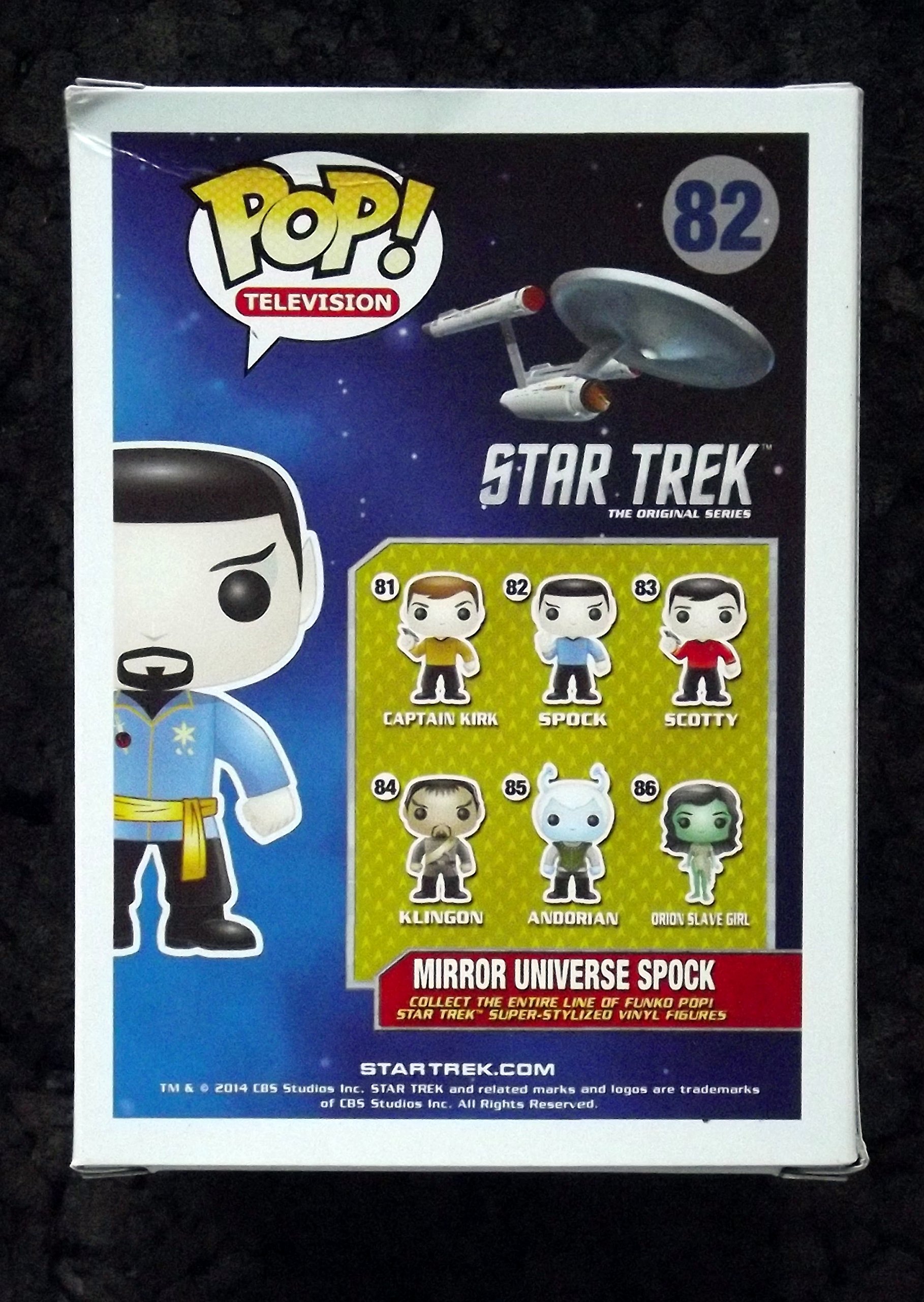 Funko Pop! Star Trek: Mirror, Mirror Spock Collectible Vinyl Figure - Perfect for Sci-Fi Fans, Office Decor & Pop Culture Collections