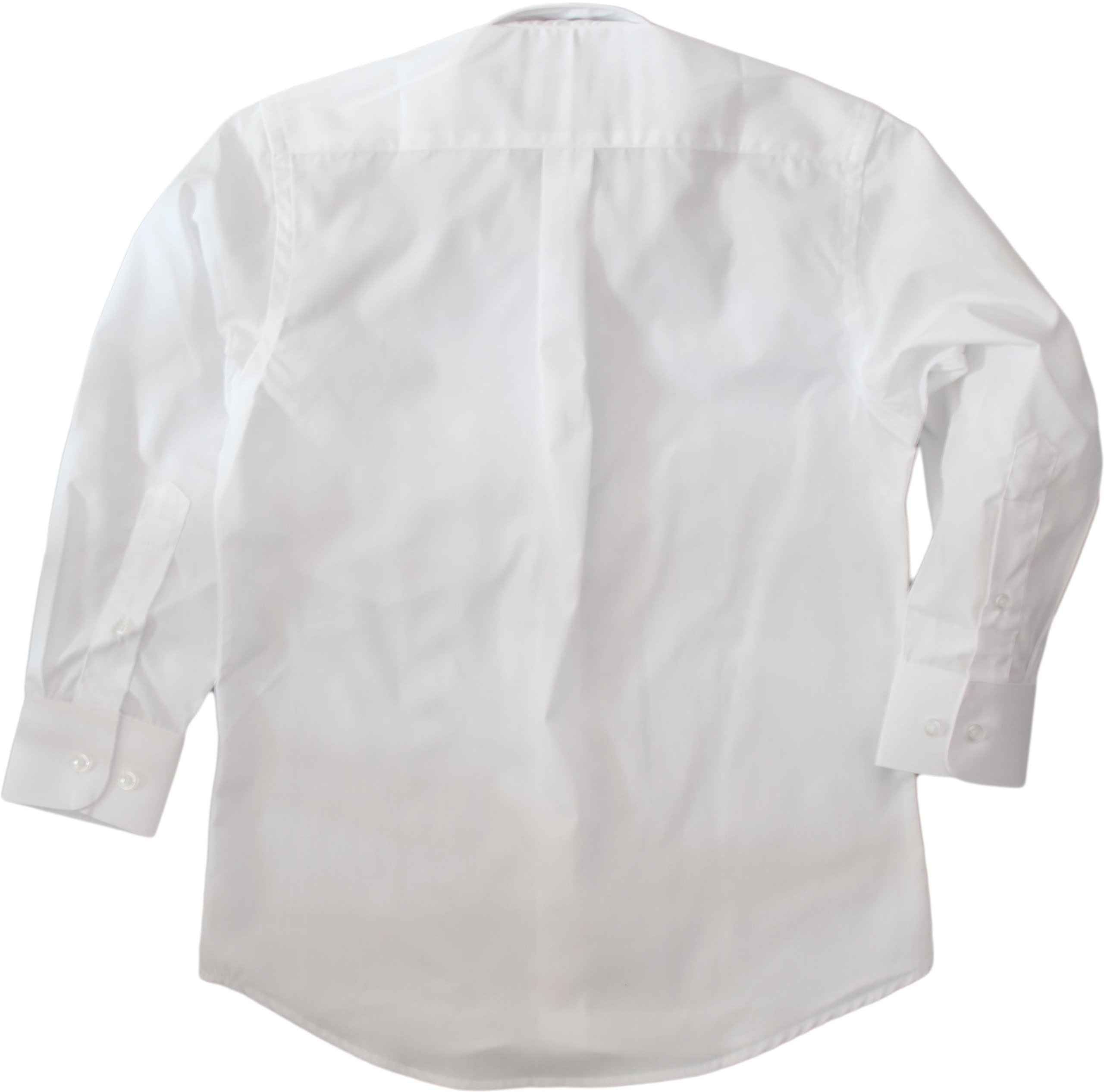 Concord Boys Long Sleeve White Dress Shirt for School, Church & Special Occasions - Premium Cotton Formal Shirt for Kids