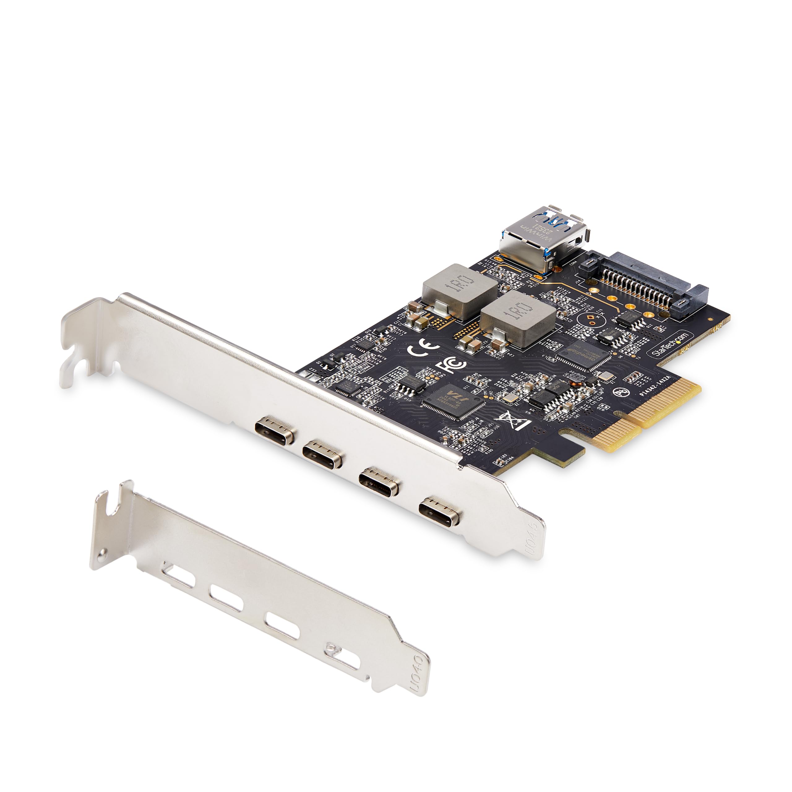 StarTech 5-Port USB 3.2 PCIe Card with 4x USB-C & USB-A for PC Expansion