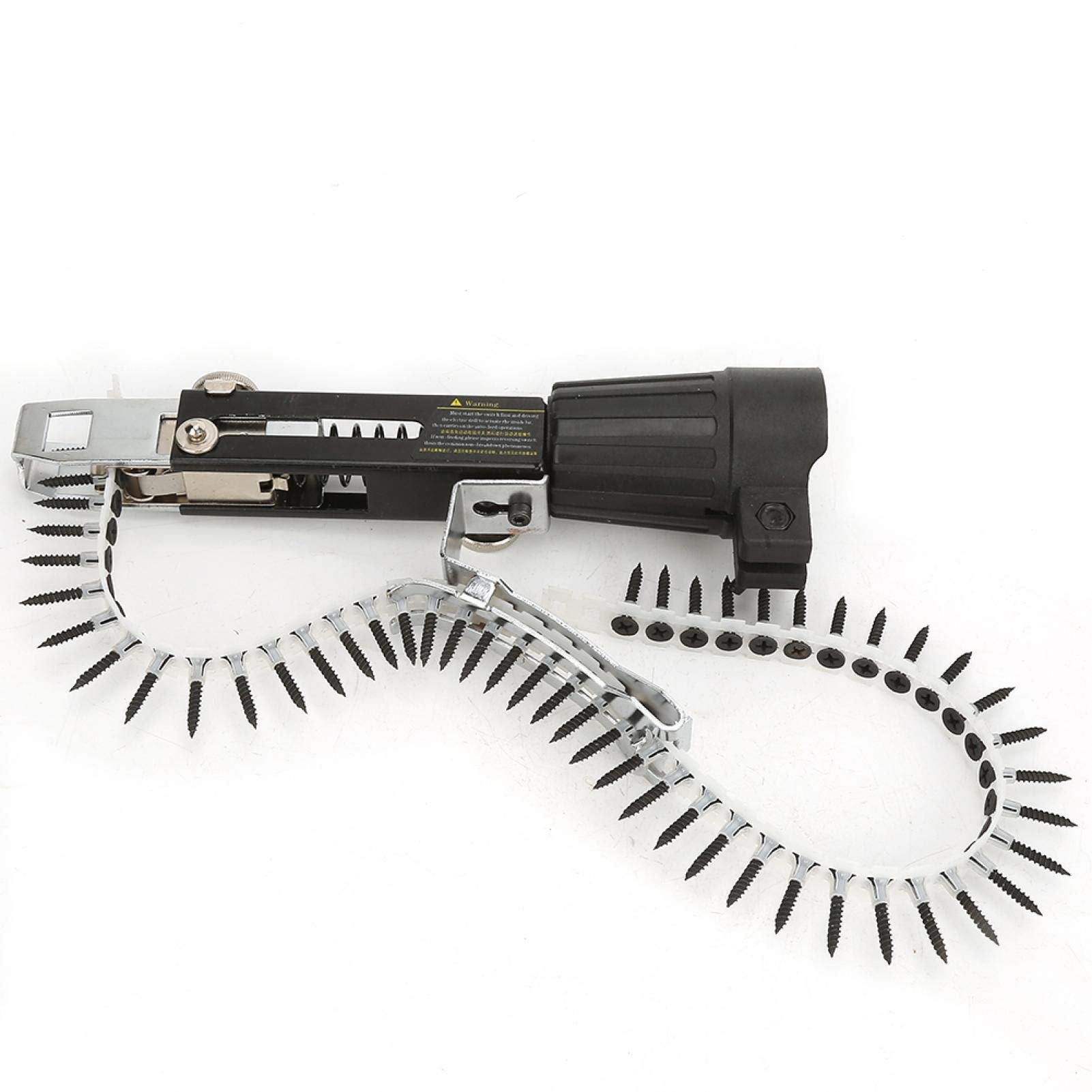 Electric Drill Screw Chain Adapter Set - Automatic Screw Spike Chain Attachment for Woodworking Tools | Perfect for DIY Projects, Furniture Assembly & Home Repairs