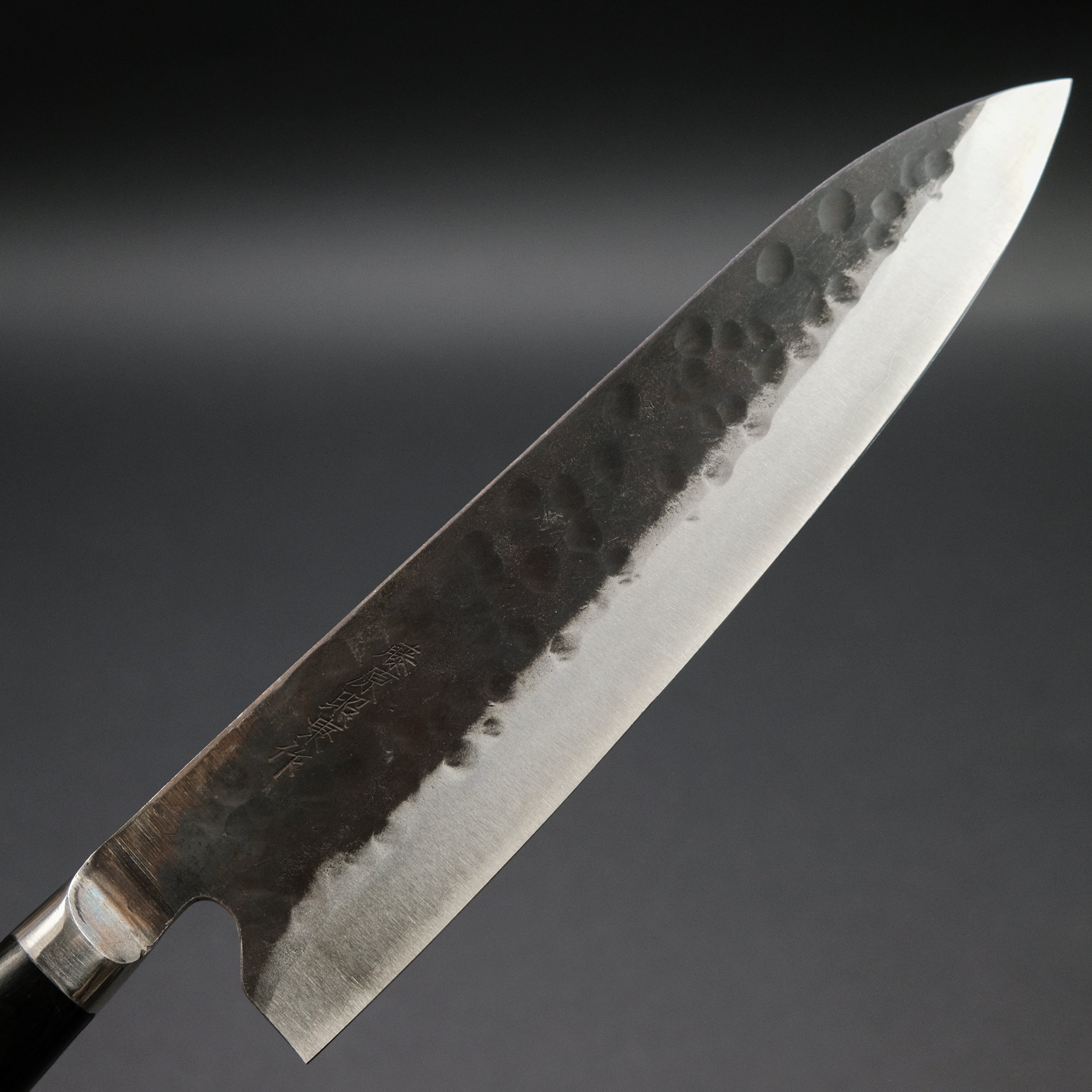 Teruyasu Fujiwara Denka Gyuto 210mm Japanese Chef Knife with Pakka Wood Handle - Professional Kitchen Knife for Sushi, Meat Cutting & Precision Cooking
