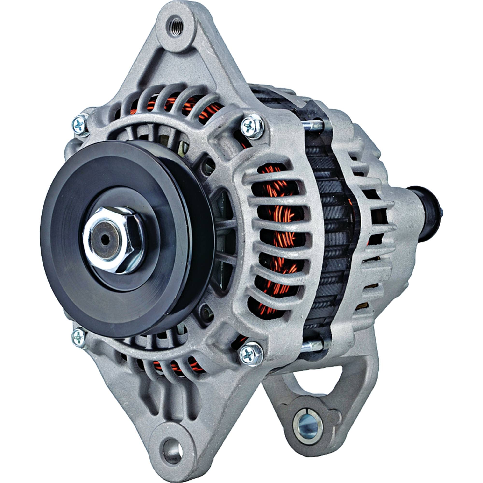 DB Electrical ROTA0217 75 Amp Alternator - Compatible with Mitsubishi Industrial Engines, 12V CW Rotation, Internal Fan & Regulator - Perfect for Heavy-Duty Equipment, Generators & Agricultural Machinery