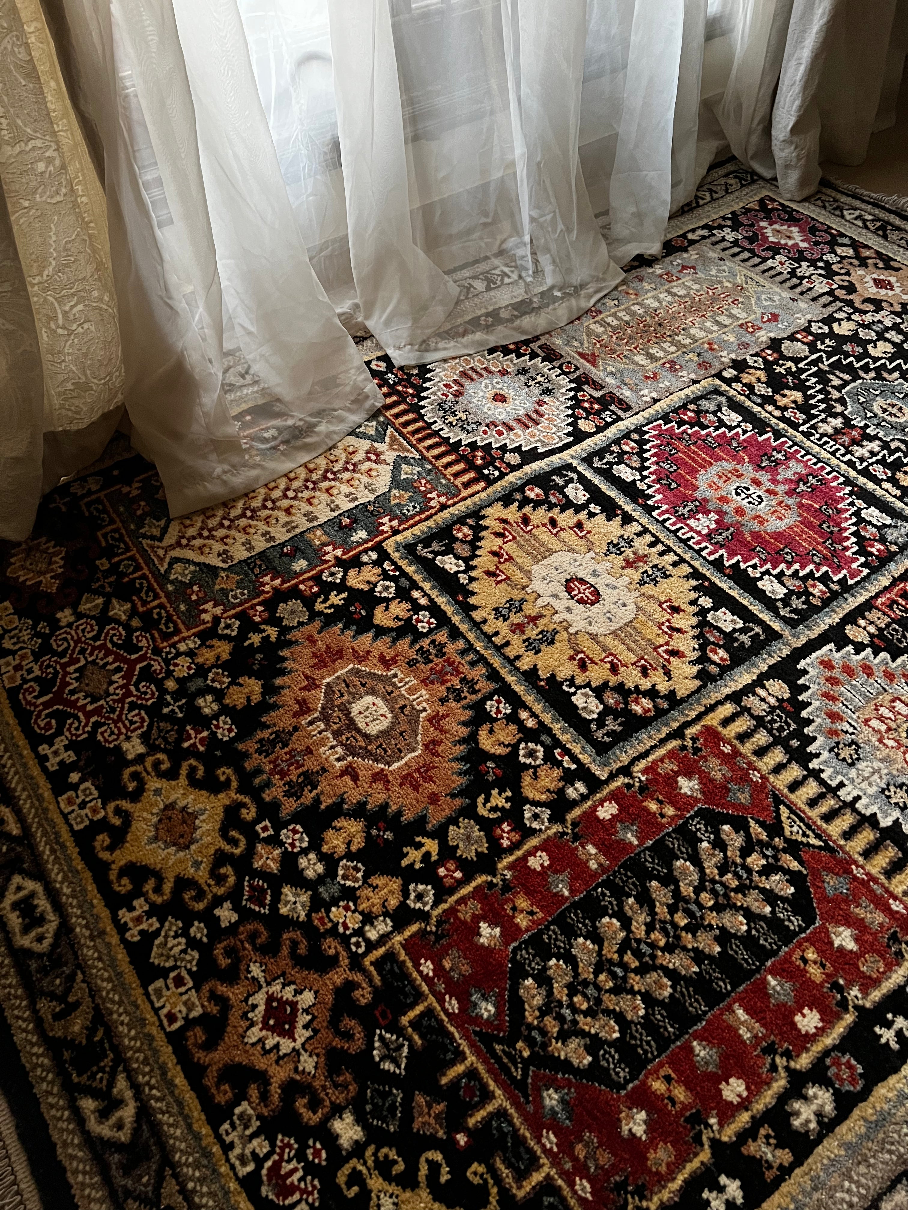 Handmade Pakistani Ersari Moroccan Wool Rug - Custom Size - Premium Hand-Knotted Design for Living Room, Bedroom & Office Decor