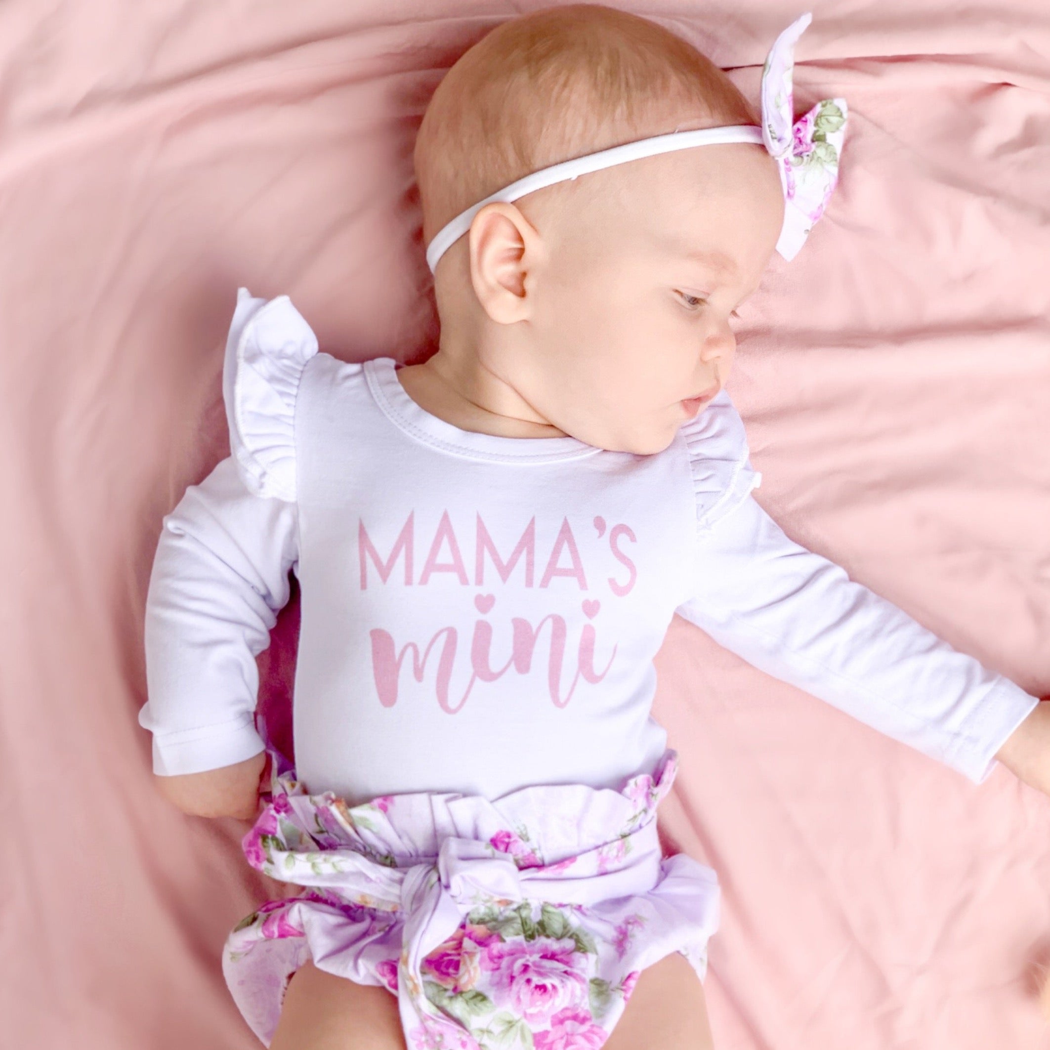 Custom Mini Mama's Baby Clothes - Personalized Outfits for Newborns & Toddlers | Perfect for Photo Shoots, Gifts & Special Occasions
