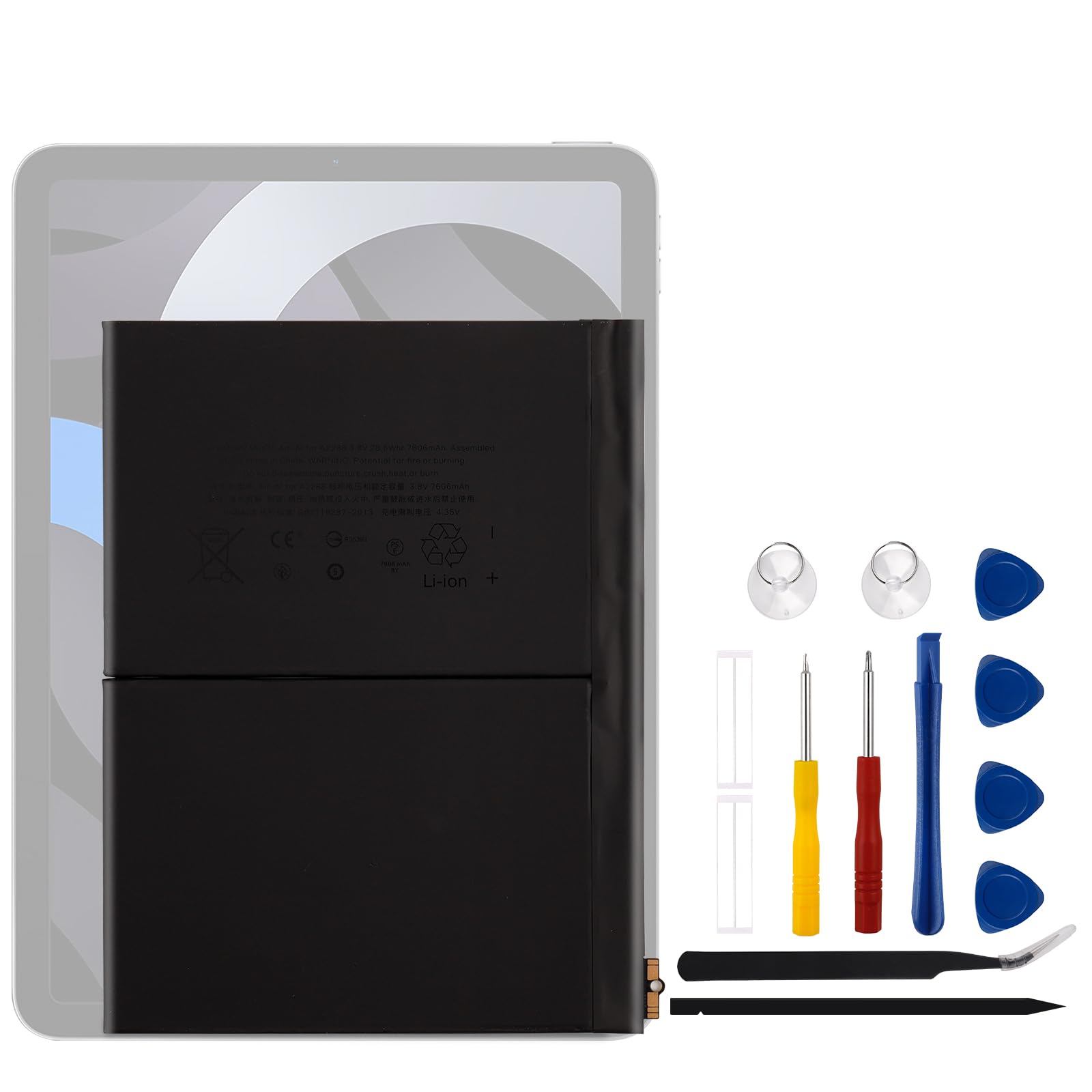 High Capacity A2288 Replacement Battery for iPad Air 10.9