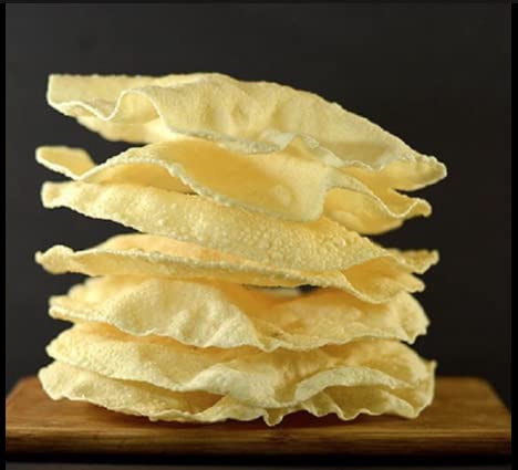 Shastha Rice Appalam (Pappad) - 2 Packets (300g Each, Total 600g) - Traditional Indian Crispy Lentil Wafers - Perfect for Snacking, Curry Side Dish & Festive Occasions