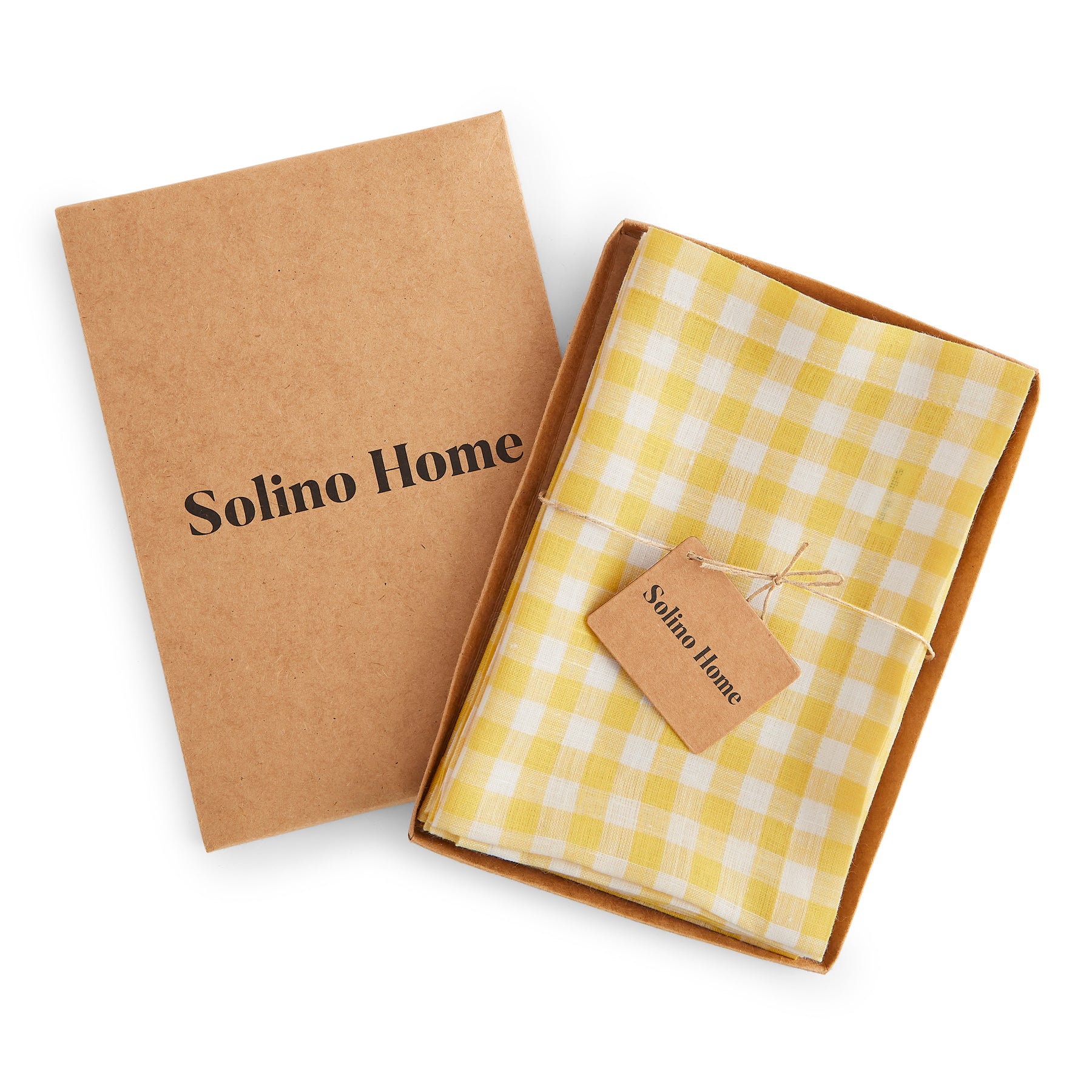 Premium Gingham Checkered Napkins Set of 4 - 100% Cotton Kitchen & Dining Cloth for Parties, Picnics, and Everyday Use