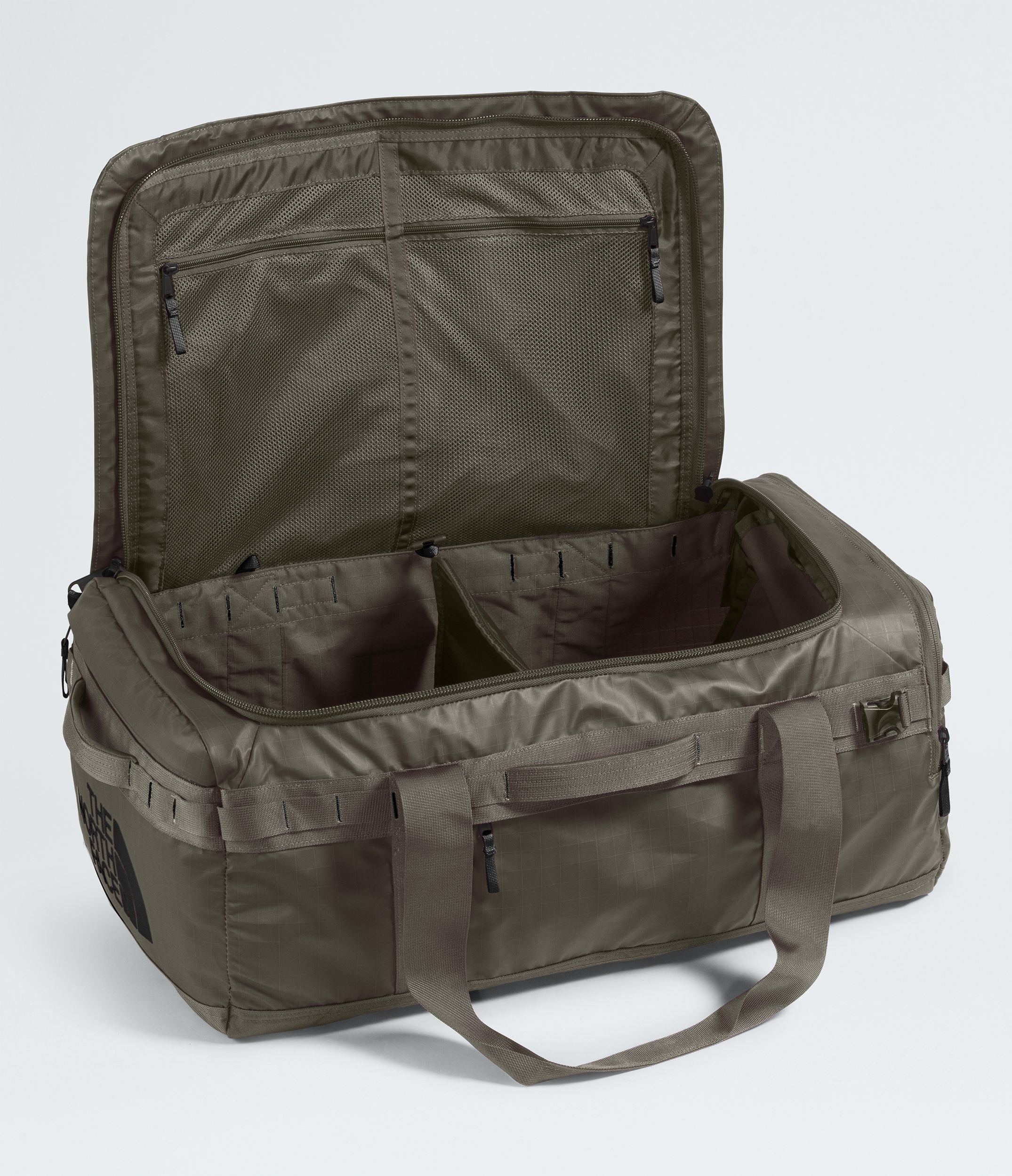 The North Face Base Camp Voyager Duffel 62L - Waterproof Travel Duffel Bag for Camping, Hiking & Outdoor Adventures - Durable Gear for Men & Women