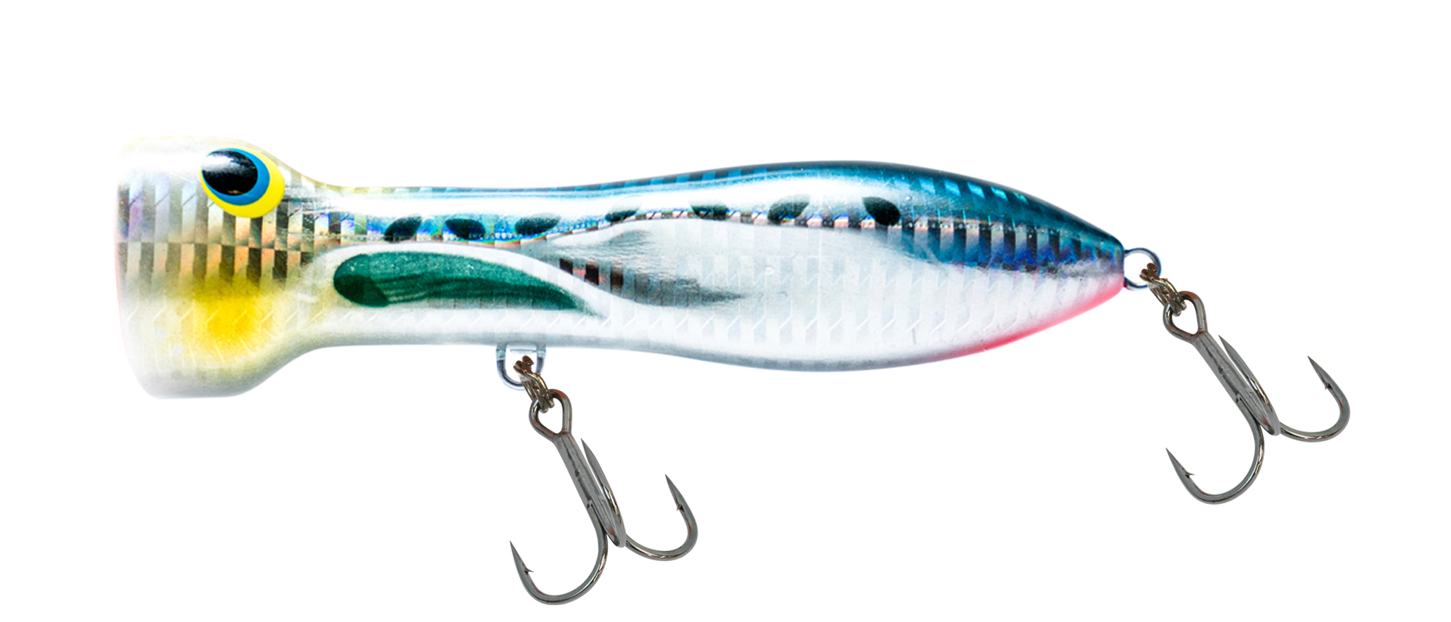Chug Norris 50mm Fishing Lure Popper - Topwater Bass Fishing Bait for Freshwater & Saltwater - Ideal for Casting, Trolling, and Surf Fishing