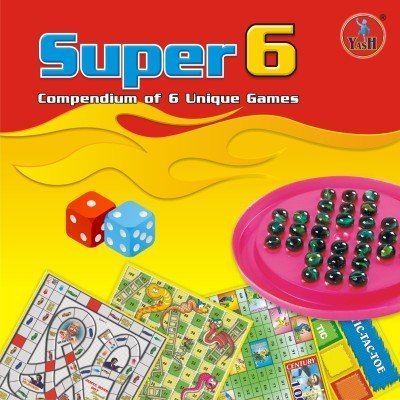 SMART PICKS Kid Drop Puzzle Game & Super 6 Board Game - Fun Educational Toys for Children Ages 4-8 - Perfect for Family Game Night and Classroom Learning Activities