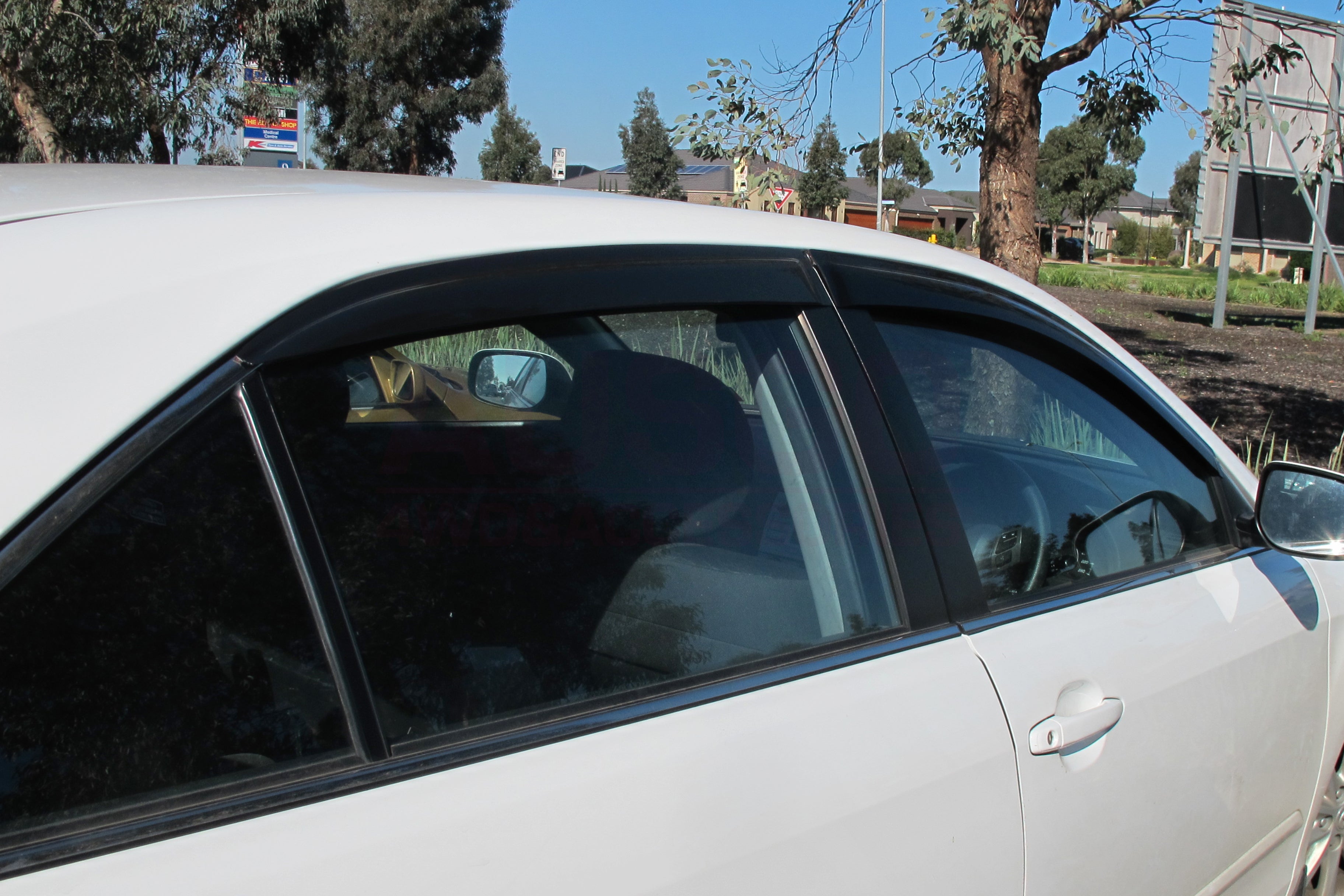 Toyota Aurion 2006-2011 Weather Shields | Car Window Rain Guards | Durable Wind & Rain Protection for Sedan Driving in All Seasons