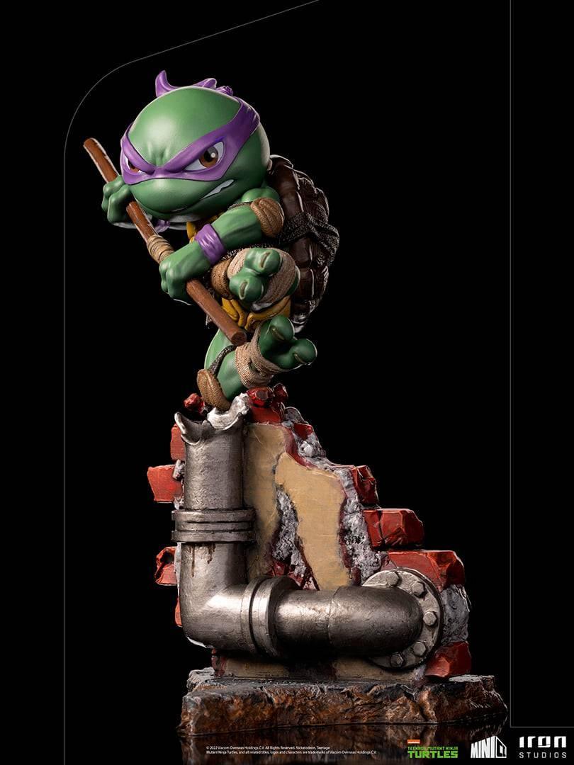 Iron Studios TMNT Donatello MiniCo Figure - Teenage Mutant Ninja Turtles Collectible Action Figure for Display & Gifts - Perfect for Comic Fans, Anime Lovers & Home Office Decor