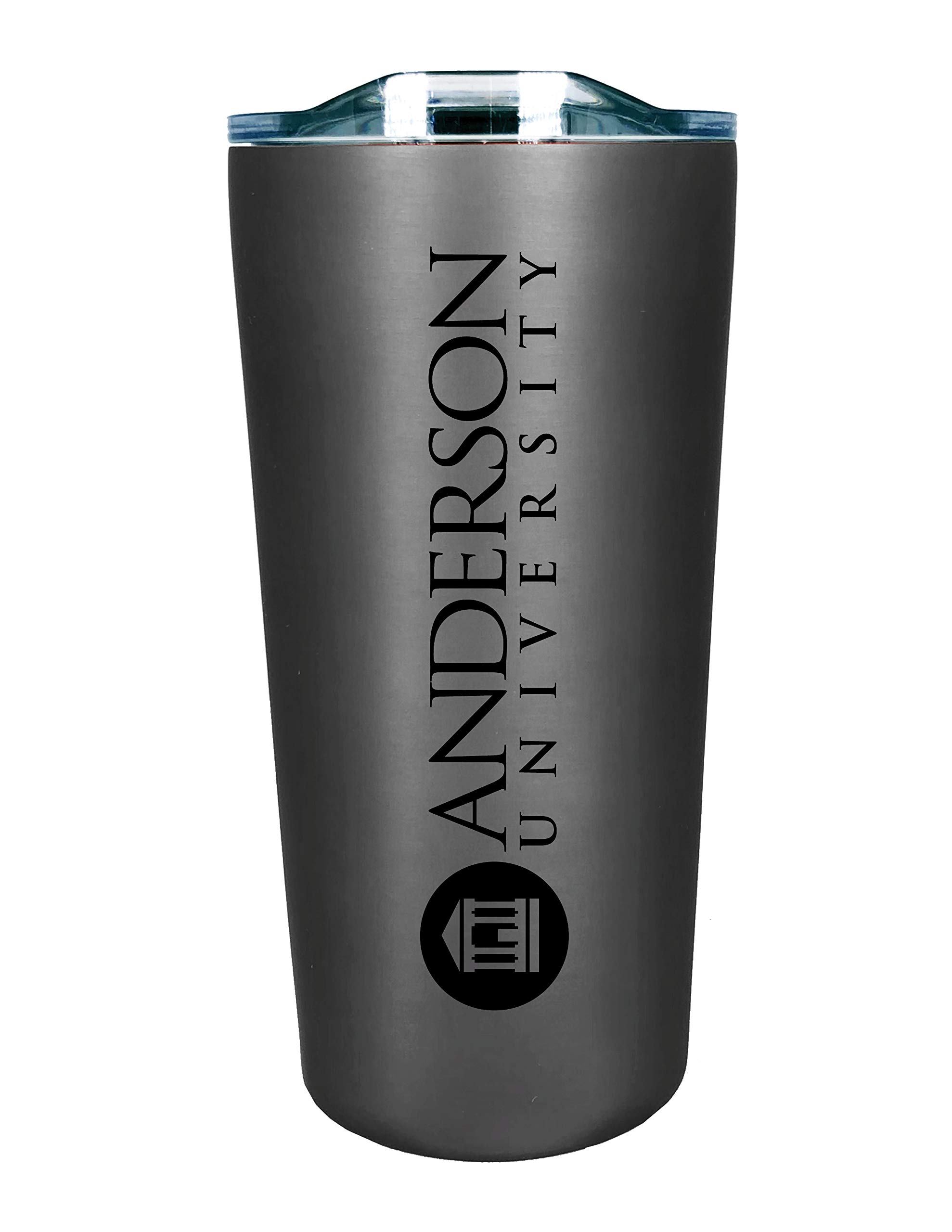 Personalized Anderson University Double Walled Soft Touch Tumbler - Silver | Insulated Stainless Steel Travel Mug for Coffee & Tea | Perfect Gift for Students & Alumni